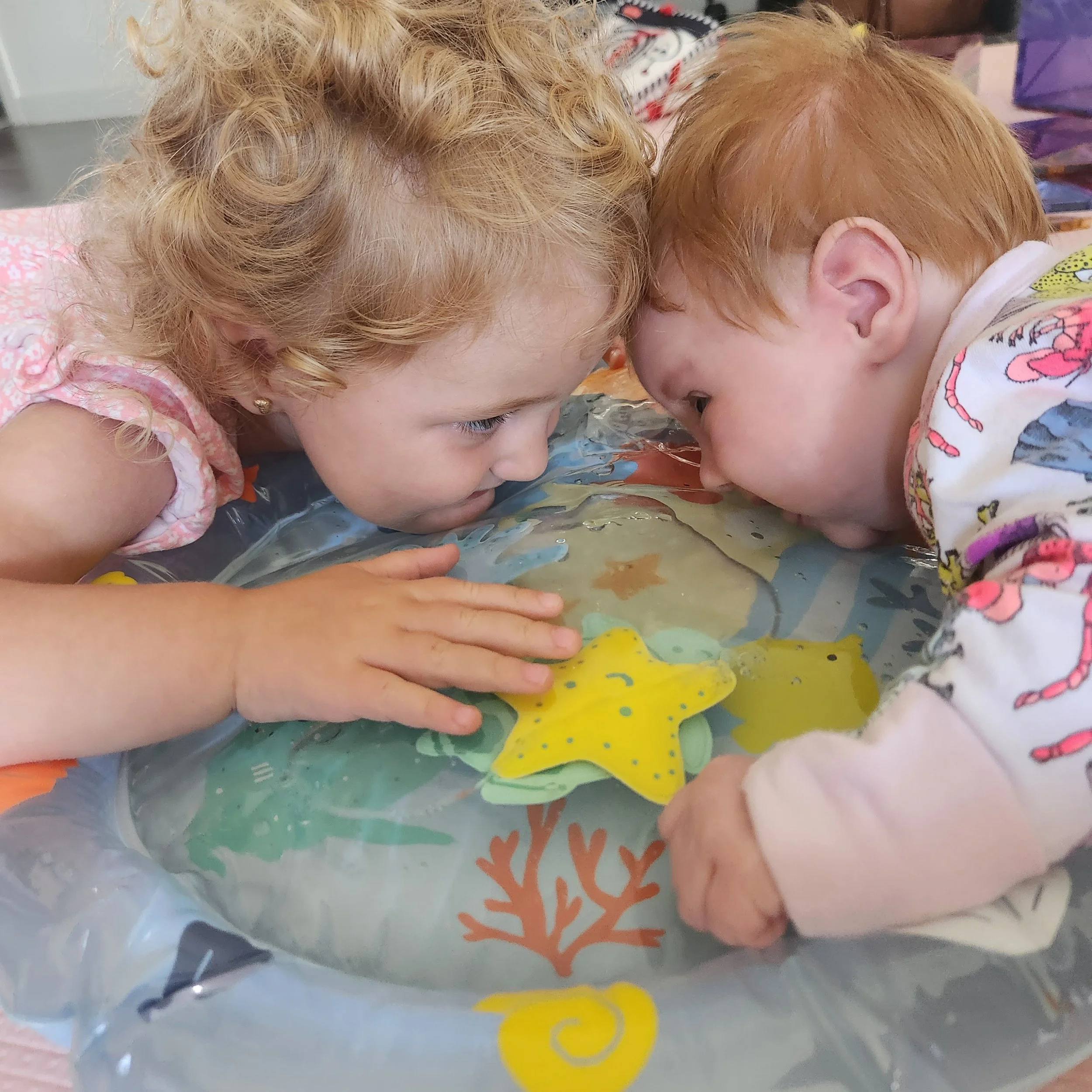 Infant physiotherapy session at Lifespan Therapies in Brendale supporting early movement development