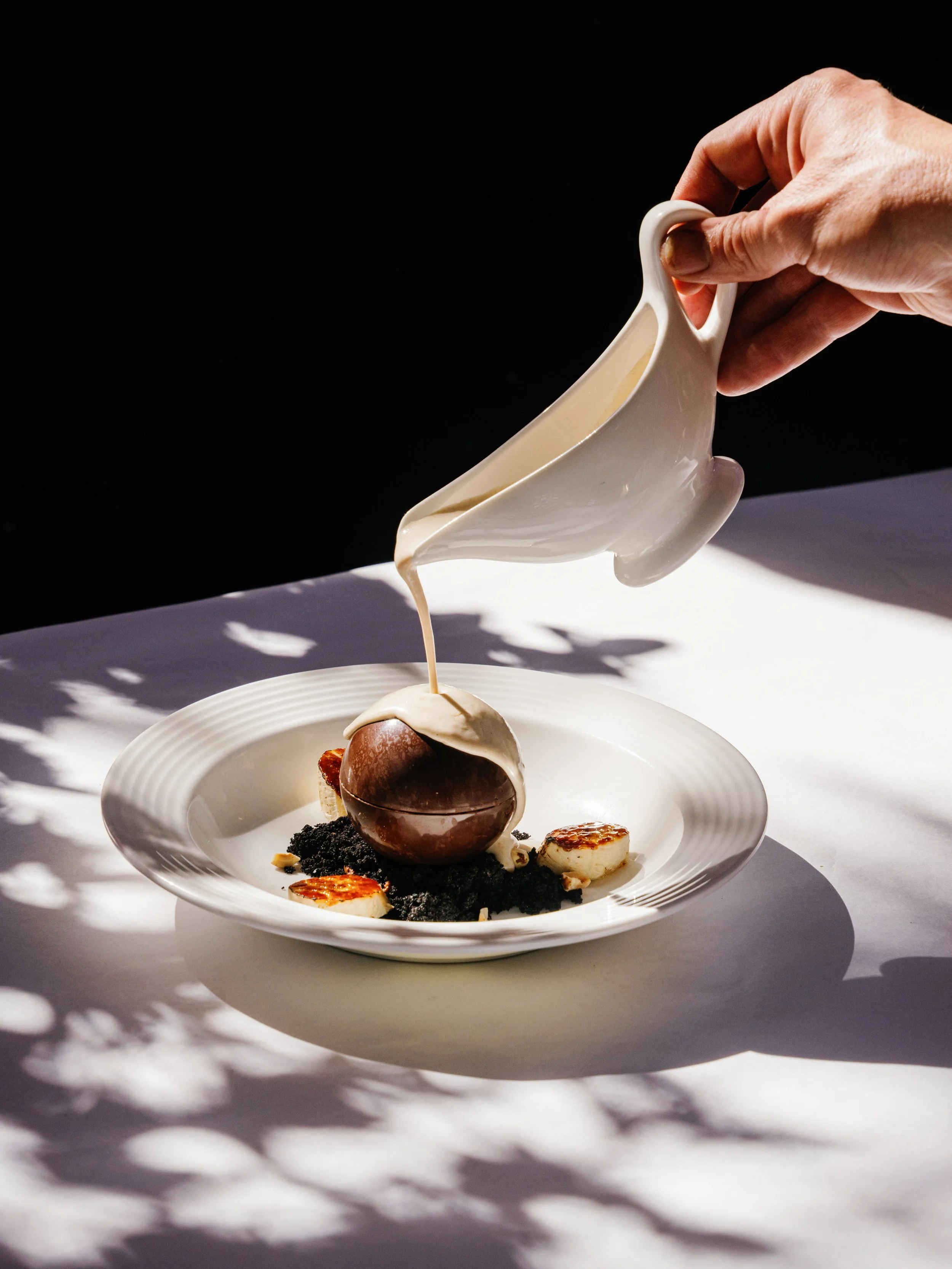 A dessert menu selection by Chef Mark Connell at Zigzag Aspen