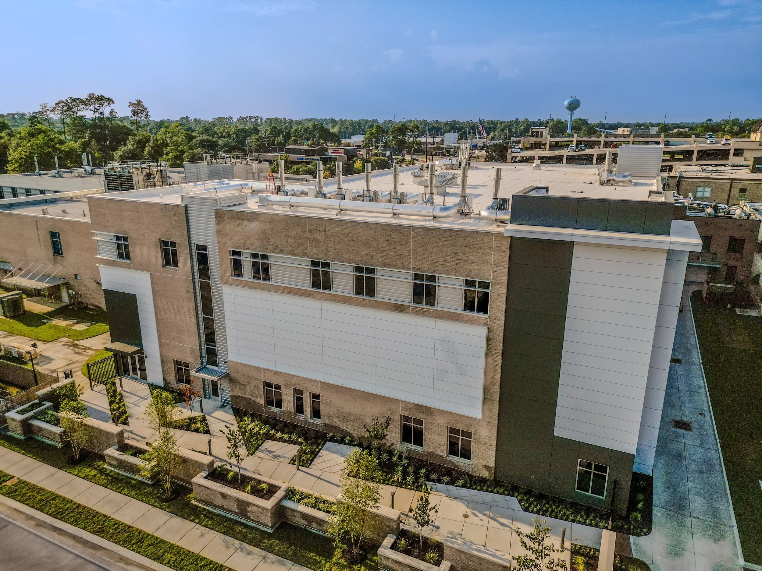 Slidell Memorial Hospital, three story brick veneer addition
