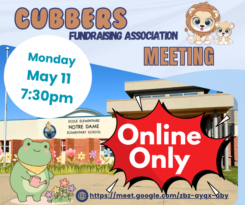 Cubbers Fundraising Meeting 