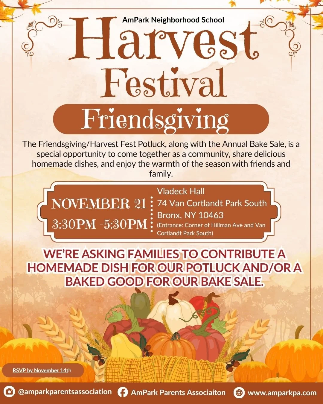 Harvest Festival Friendsgiving