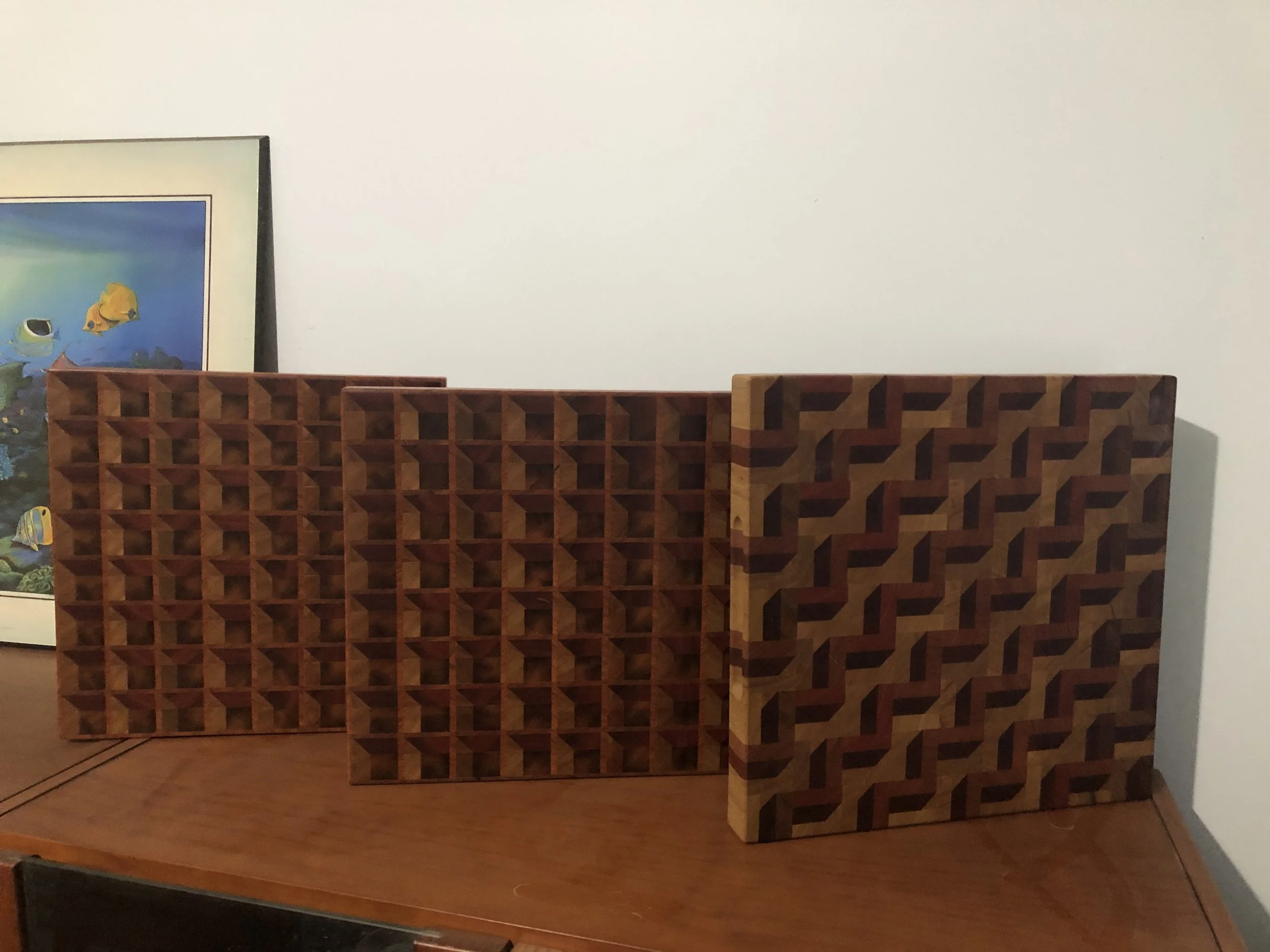 3D Effect Chopping Boards