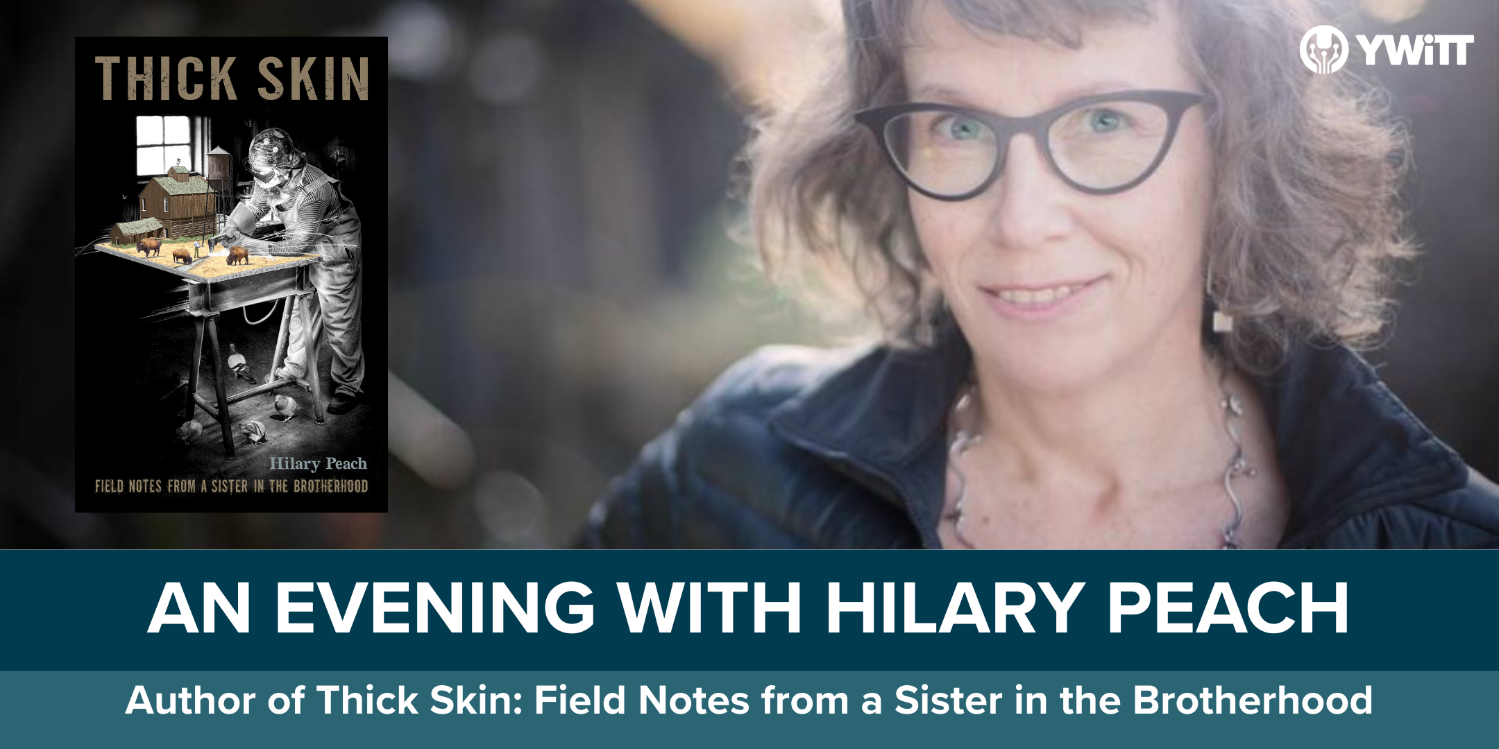 An evening with Hilary Peach (author of Thick Skin)