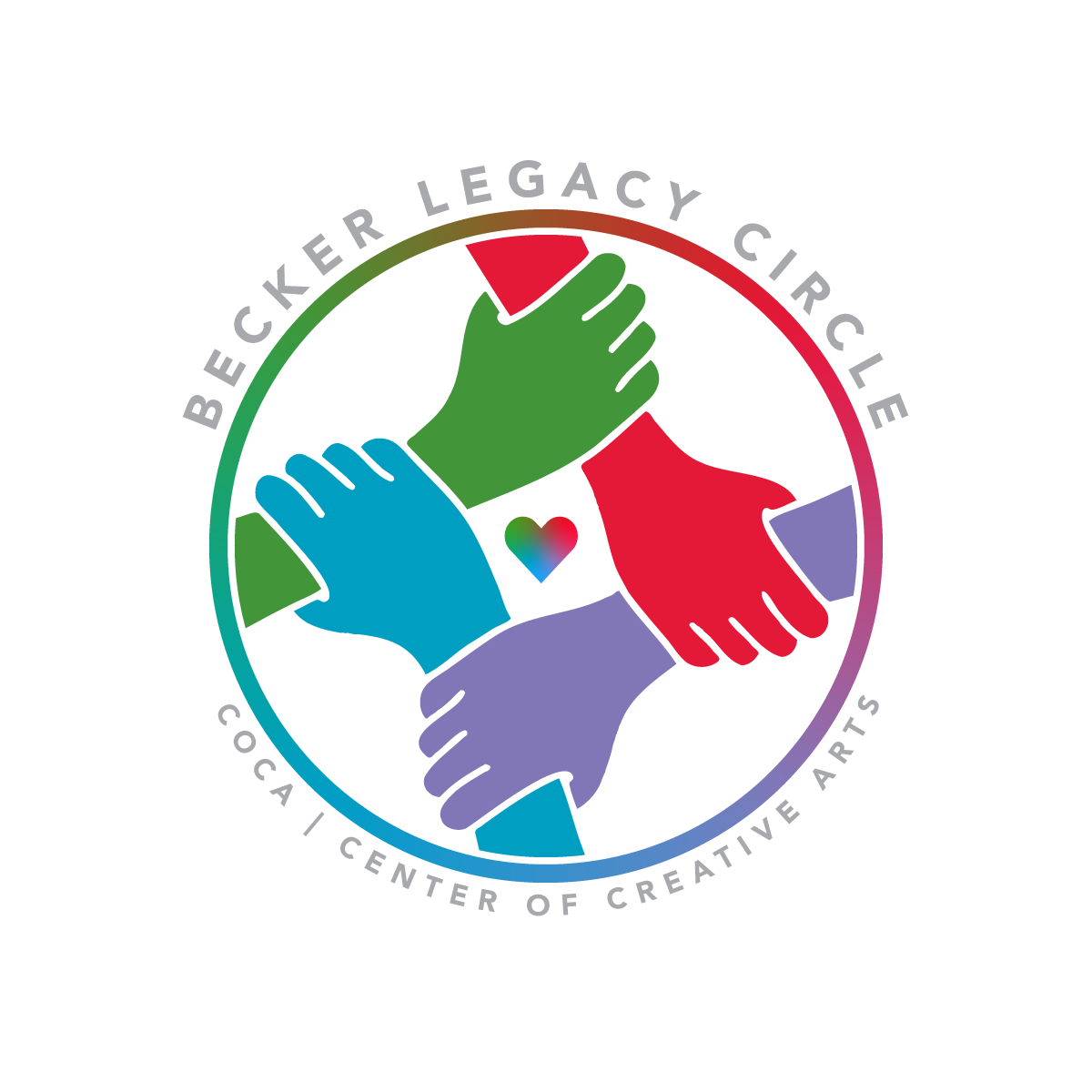 This branding project is a sub-brand of the Center of Creative Arts – COCA. This is to showcase the group of individuals who have made planned gifts to put COCA in their wills or other longer term financial gifts. The goal was to stay within the bran