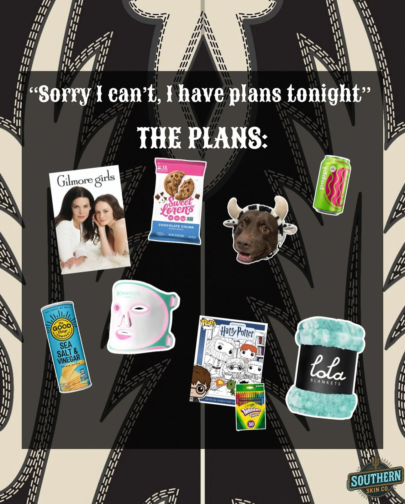 Unfortunately&hellip;I do love a night in 🫶🏻🤭

#stayin #nightin #esthetician #chattanooga #instamood #insta #instapic #stayingin #gilmoregirlsquotes #coloringforadults #poppi #sweetlorenscookies #lolablankets #omniluxlighttherapy