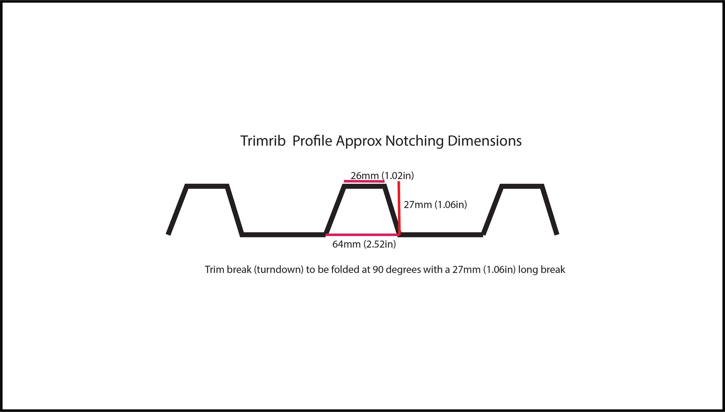 Notch Height Trimdek Roof Notching Tool — EERA Roofing Tools