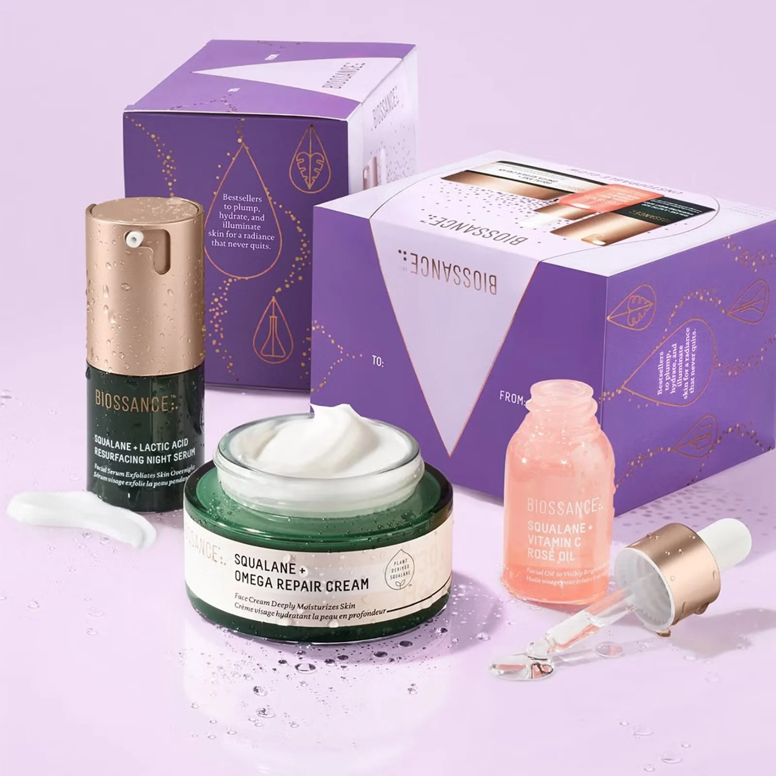 Unstoppable Glow Gift Set Packaging Design
