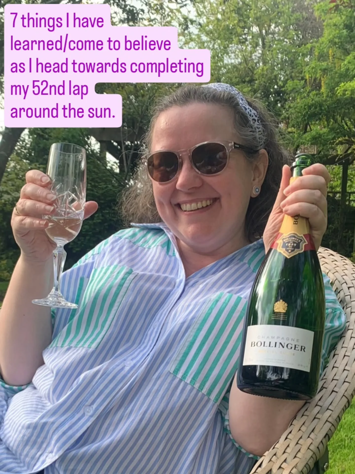 💚 Gill gets her Jaunty back Day 10

💛 7 things I have learned/come to believe as I head towards completing my 52nd lap around the sun.

1. No matter how far you travel, ALL your baggage will come with you - literal &amp; metaphorical 😜Healing is a