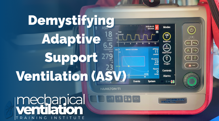 Demystifying Adaptive Support Ventilation (ASV)