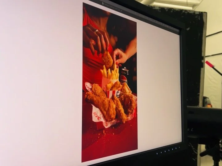 Playing favourites with drumsticks @kfc
