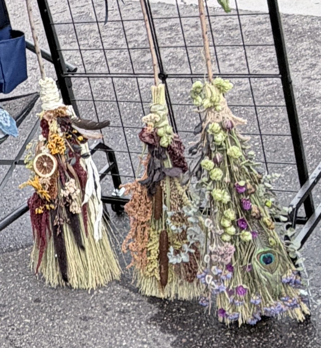 Decorated Broom