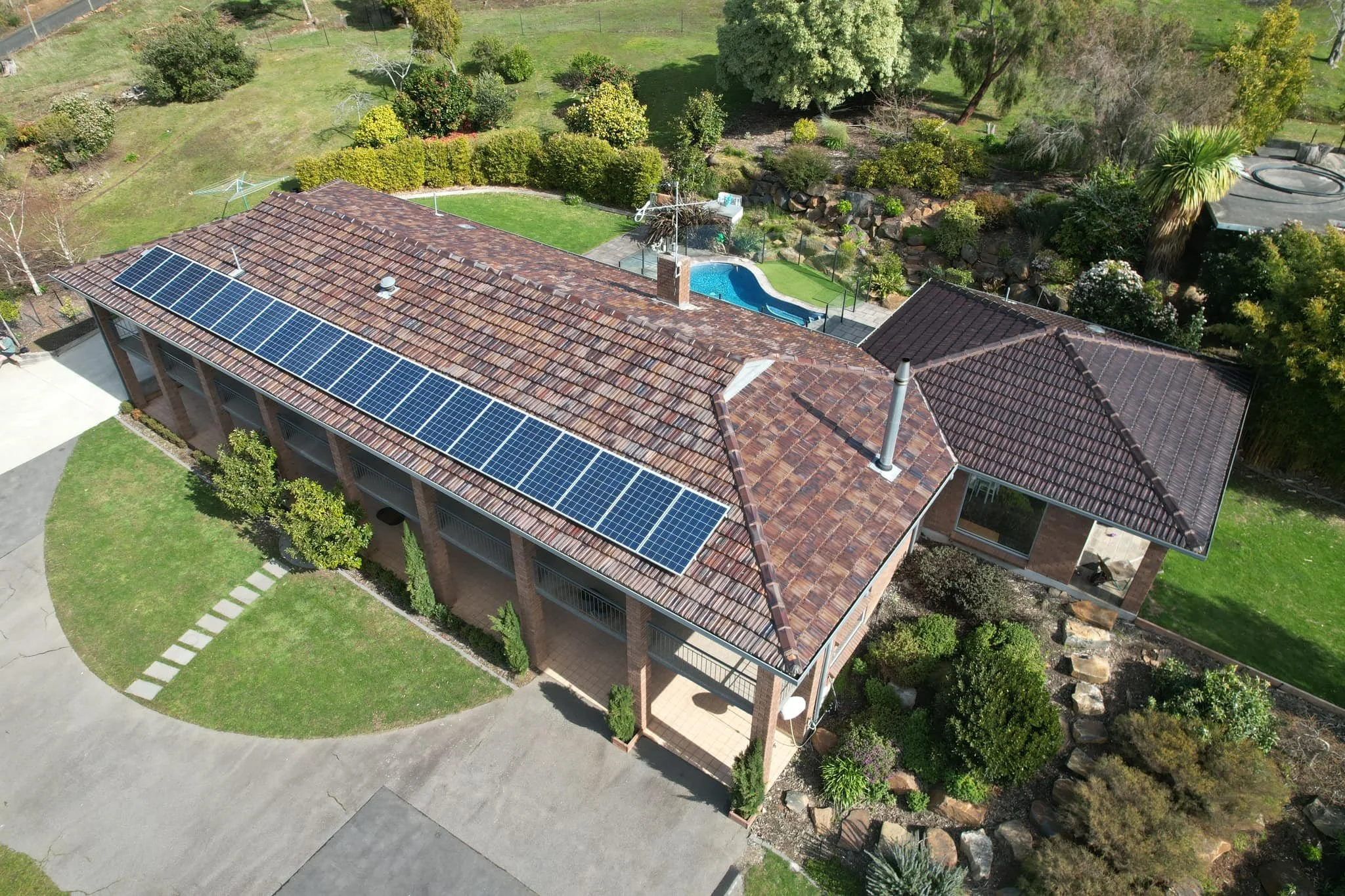 Roof and solar panel cleaning