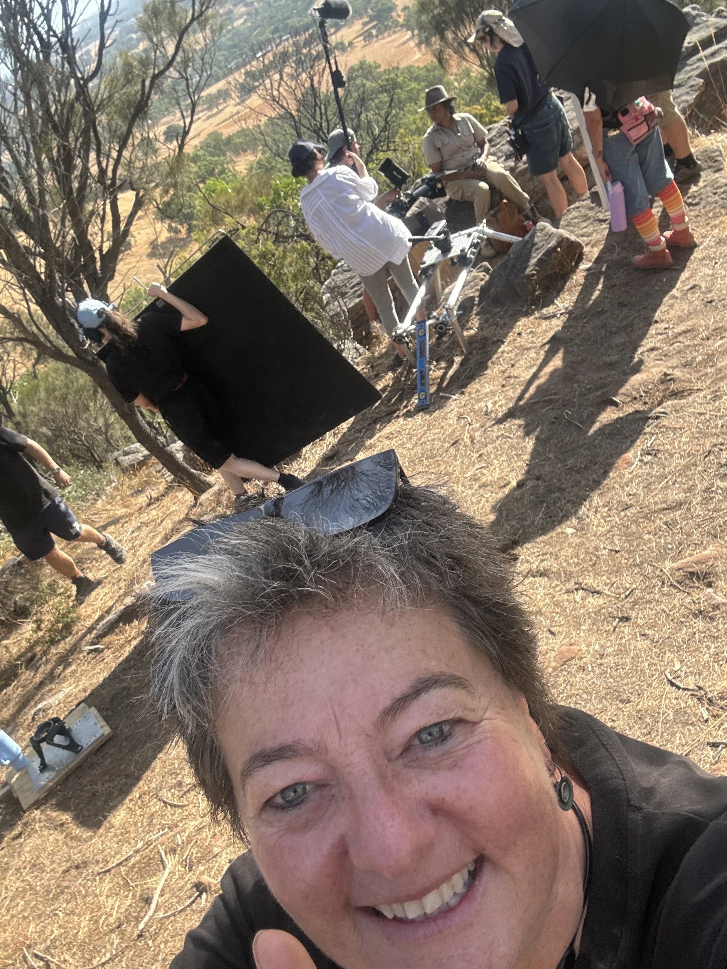 On location - Mt Barker Summit