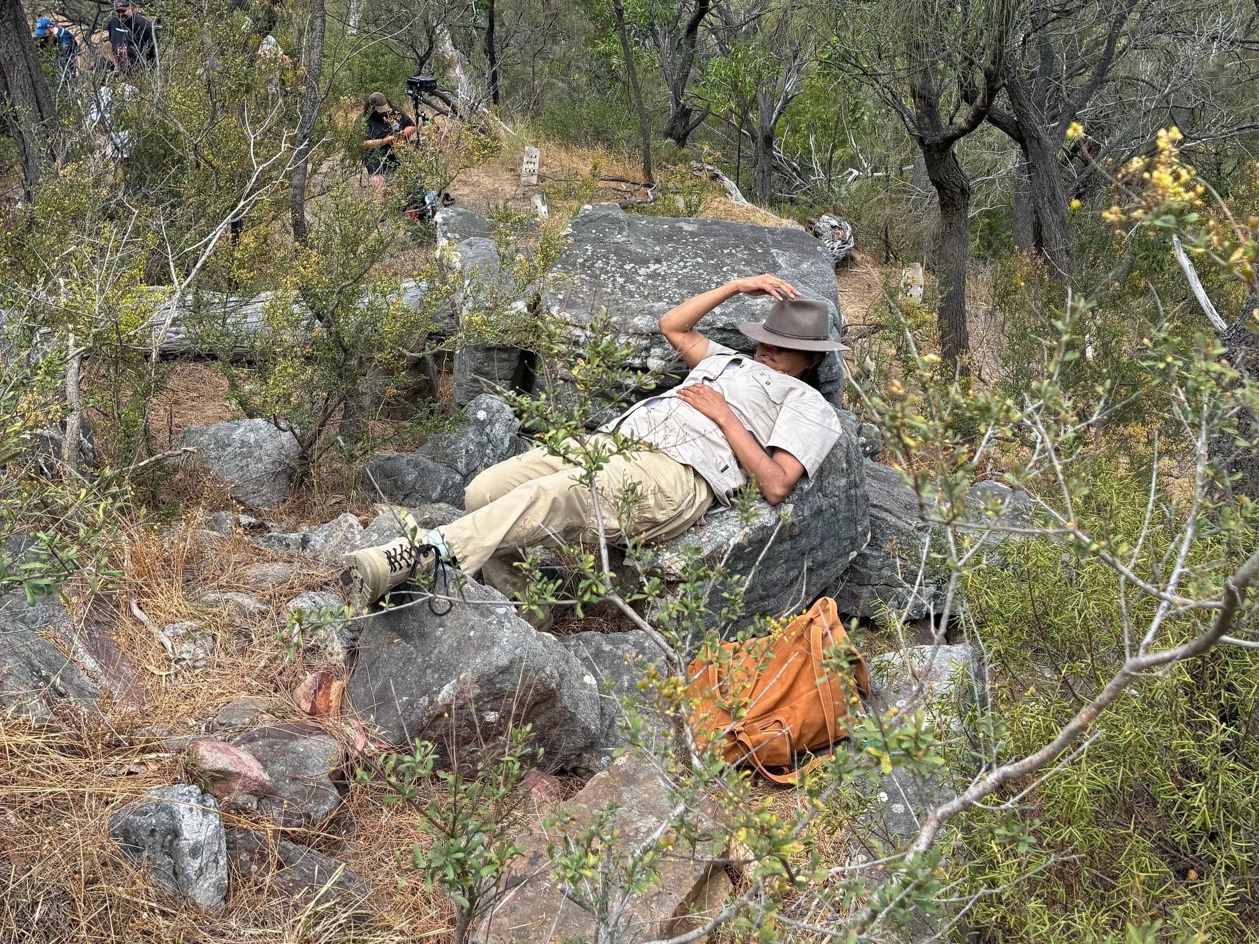 On location - Mt Barker Summit