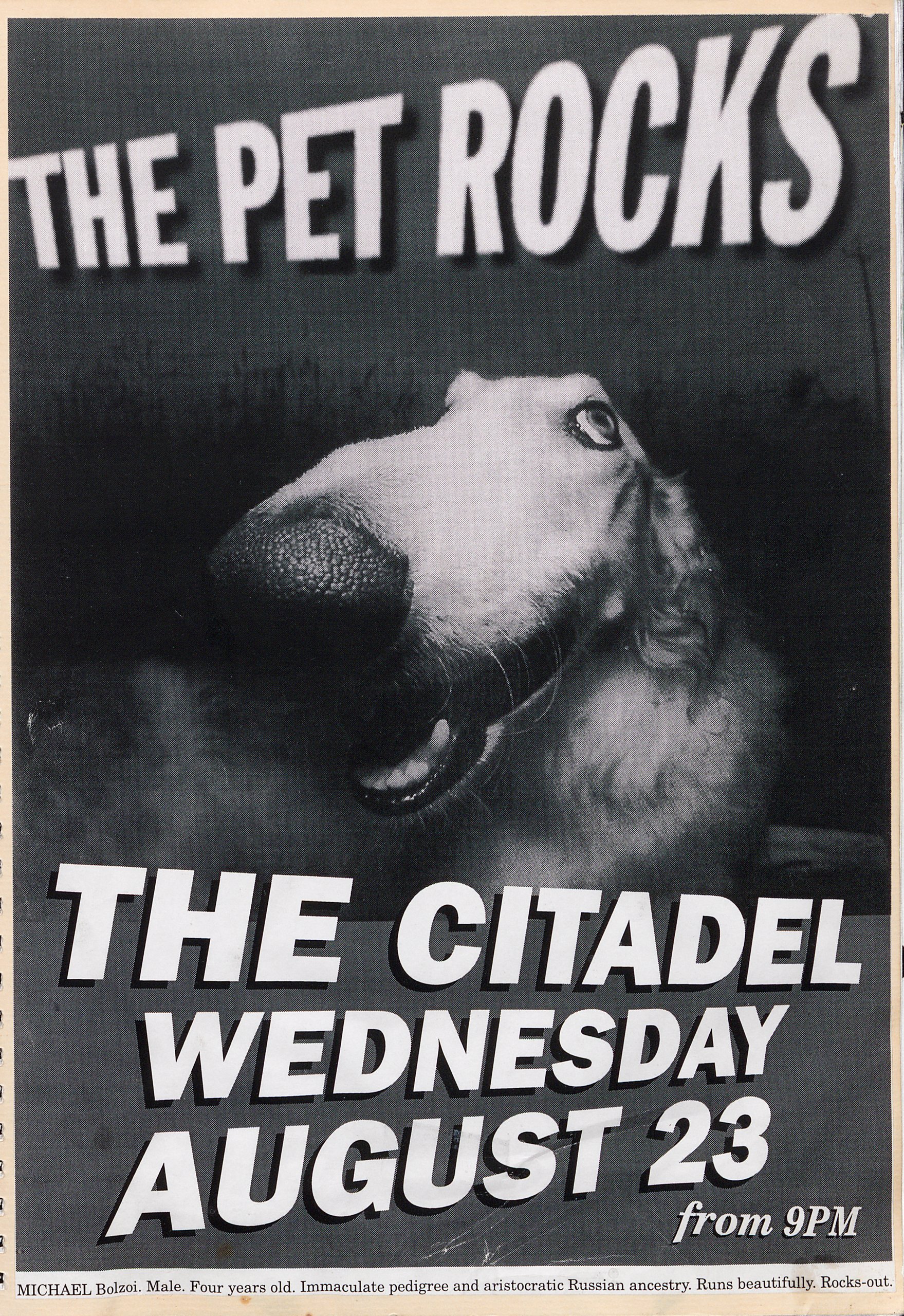 Poster, New Plymouth, 1994.