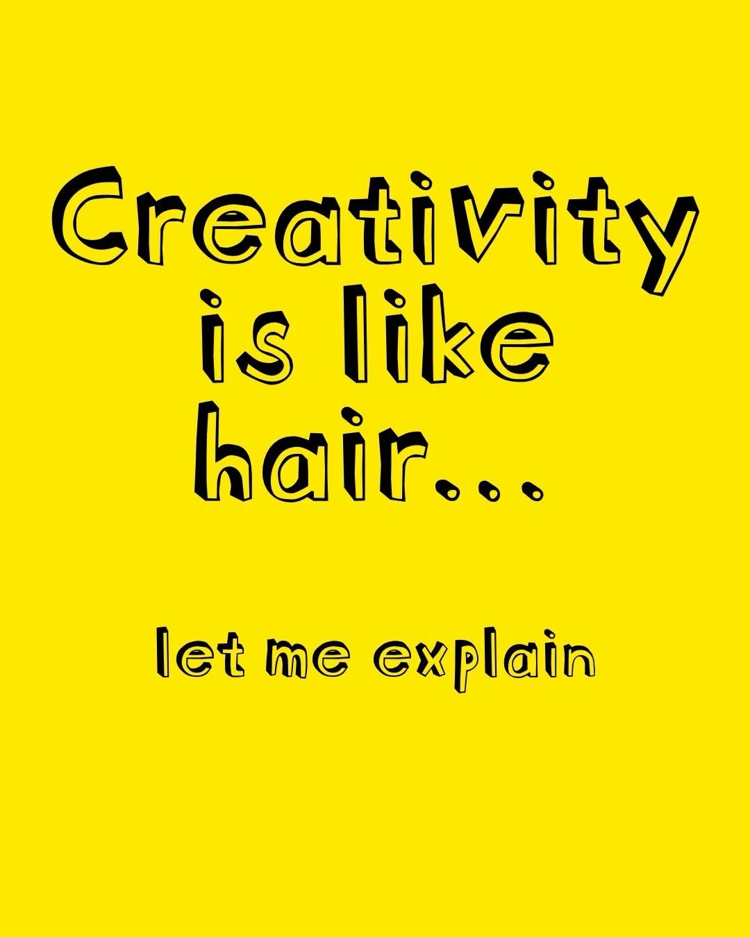 My best metaphor by far!

Xx Maddog