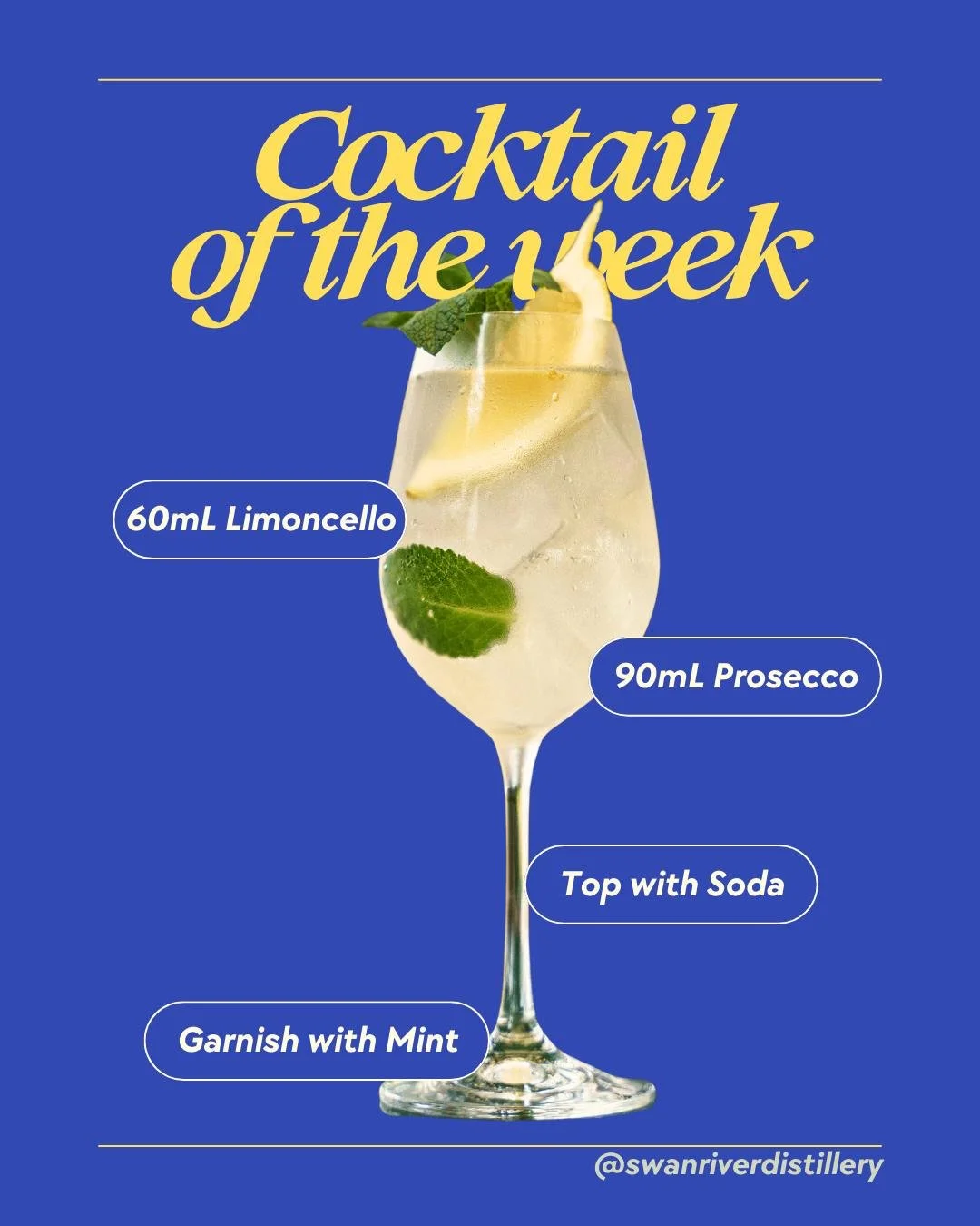 We're dreaming of summer this week - and so we're drinking nothing but Limoncello Spritzes! ☀️

Super easy recipe - try it out and let us know what you think 👀💛