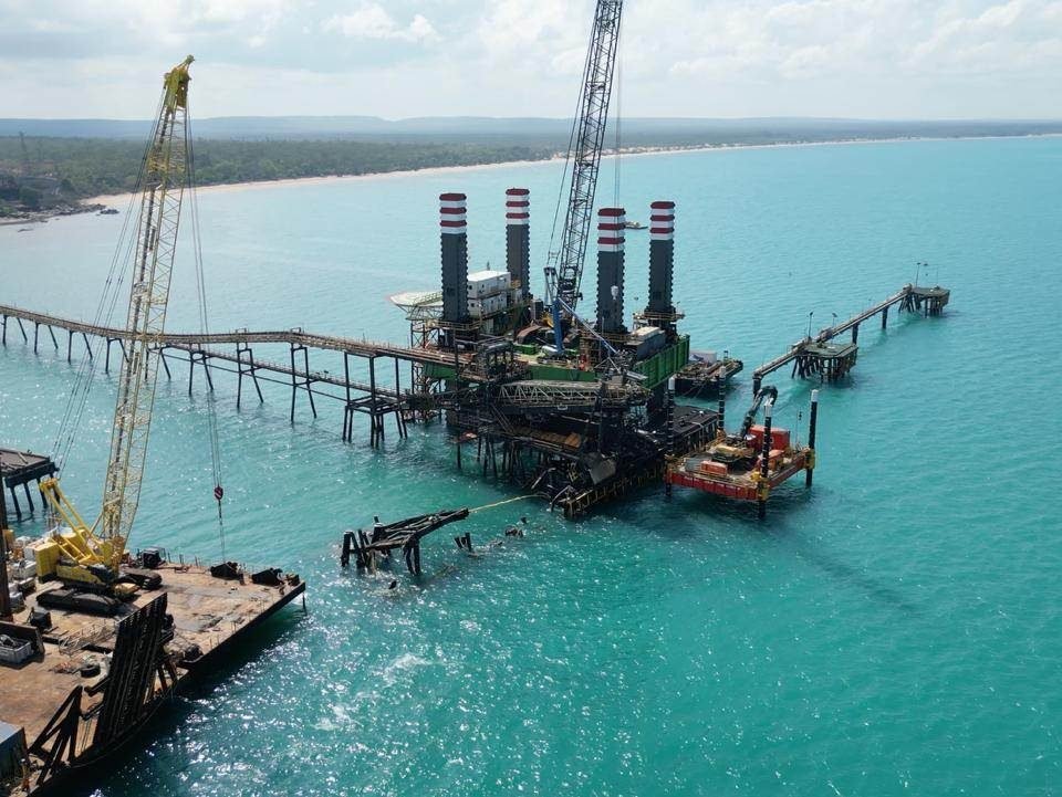 South32 GEMCO Wharf Recovery – Groote Eylandt
