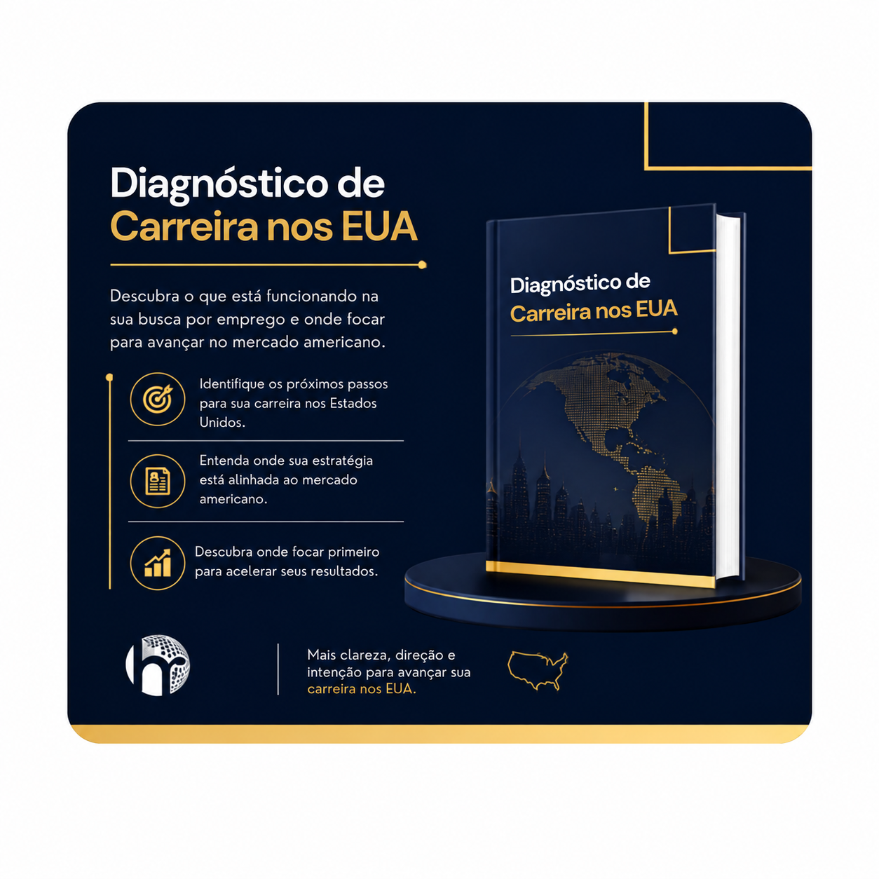 Diagnóstico de Carreira nos EUA