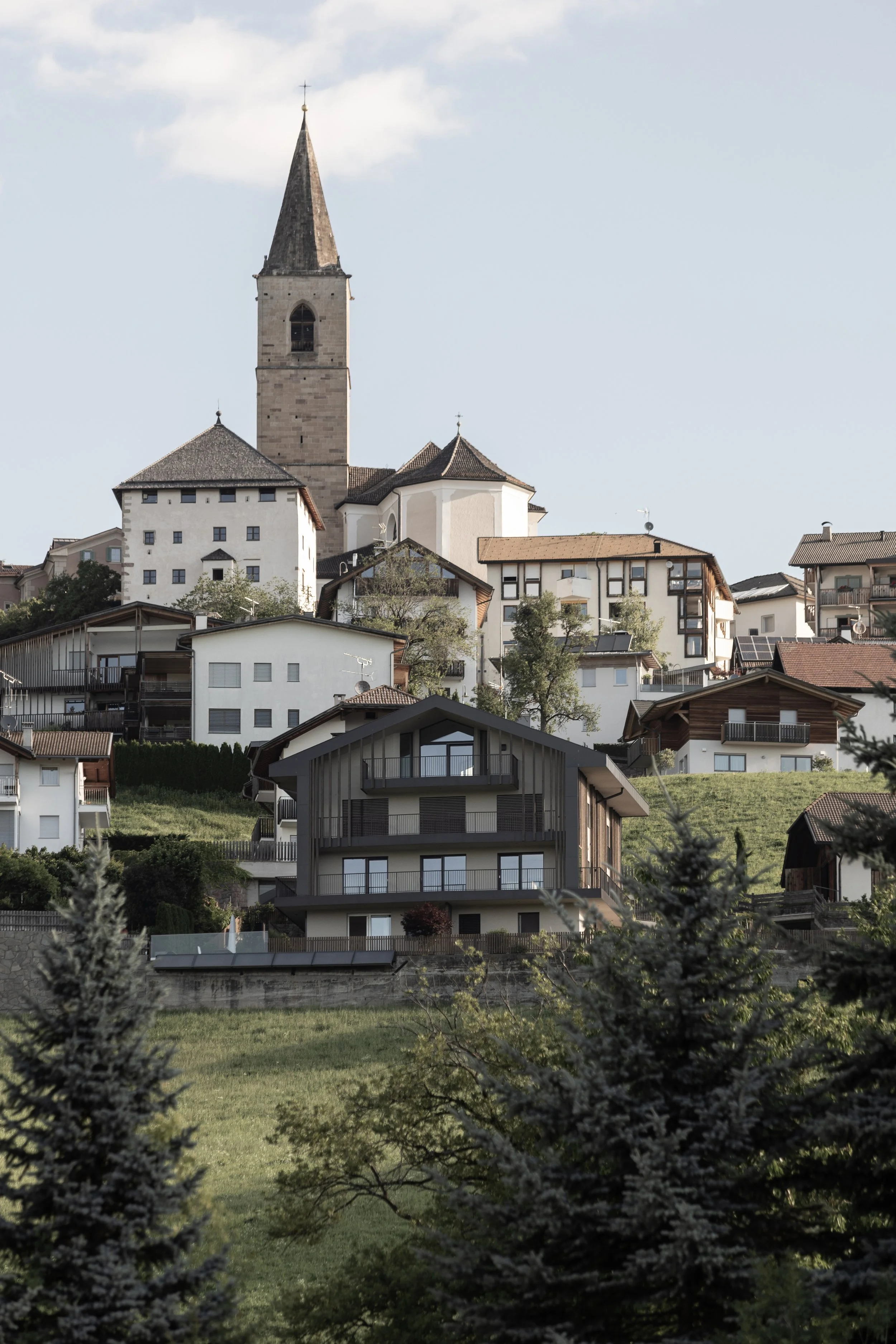 Energetische Sanierung, Sanierung, Wohnhaus, Jenesien, Architekt, Fassade, Architektur, Gottfried Gruber