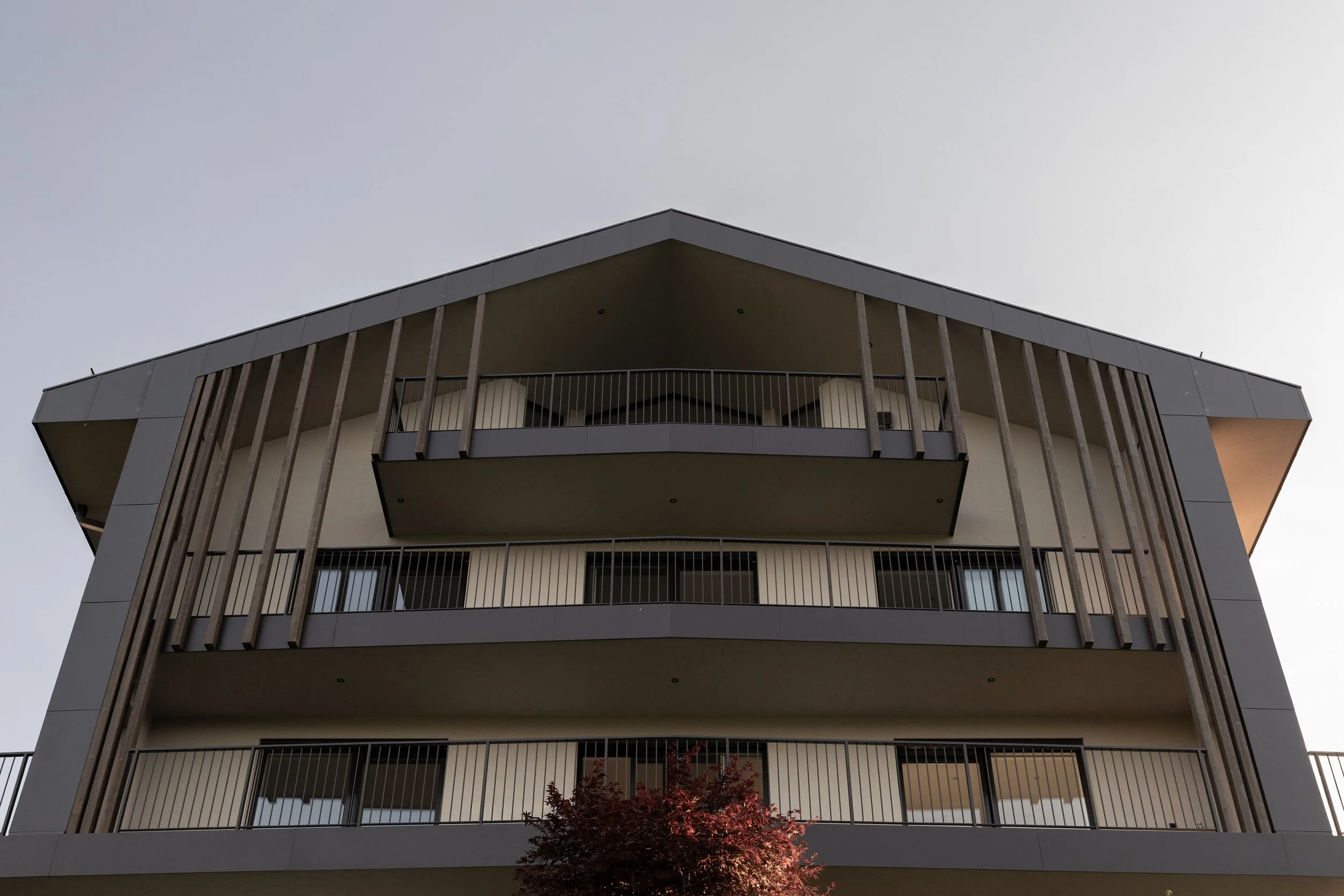 Energetische Sanierung, Sanierung, Wohnhaus, Jenesien, Architekt, Fassade, Architektur, Gottfried Gruber