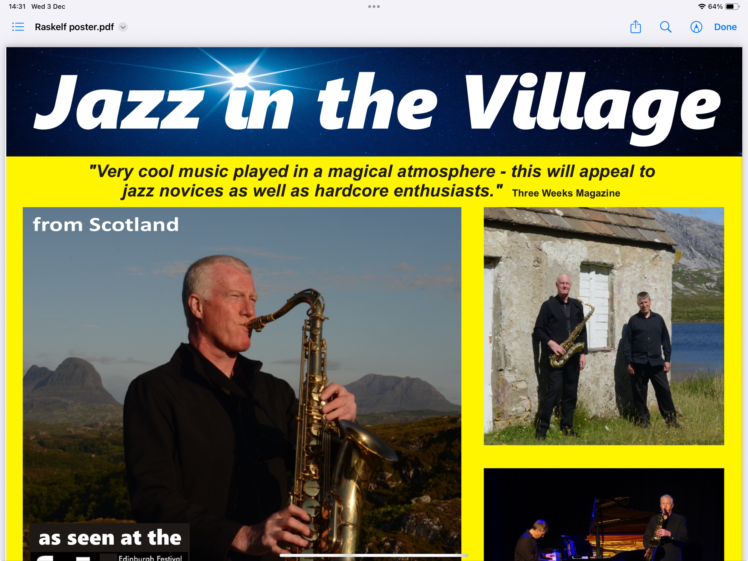 Jazz in the village