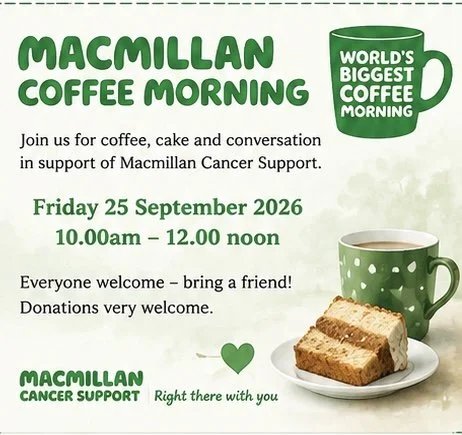 MacMillan Coffee Morning 