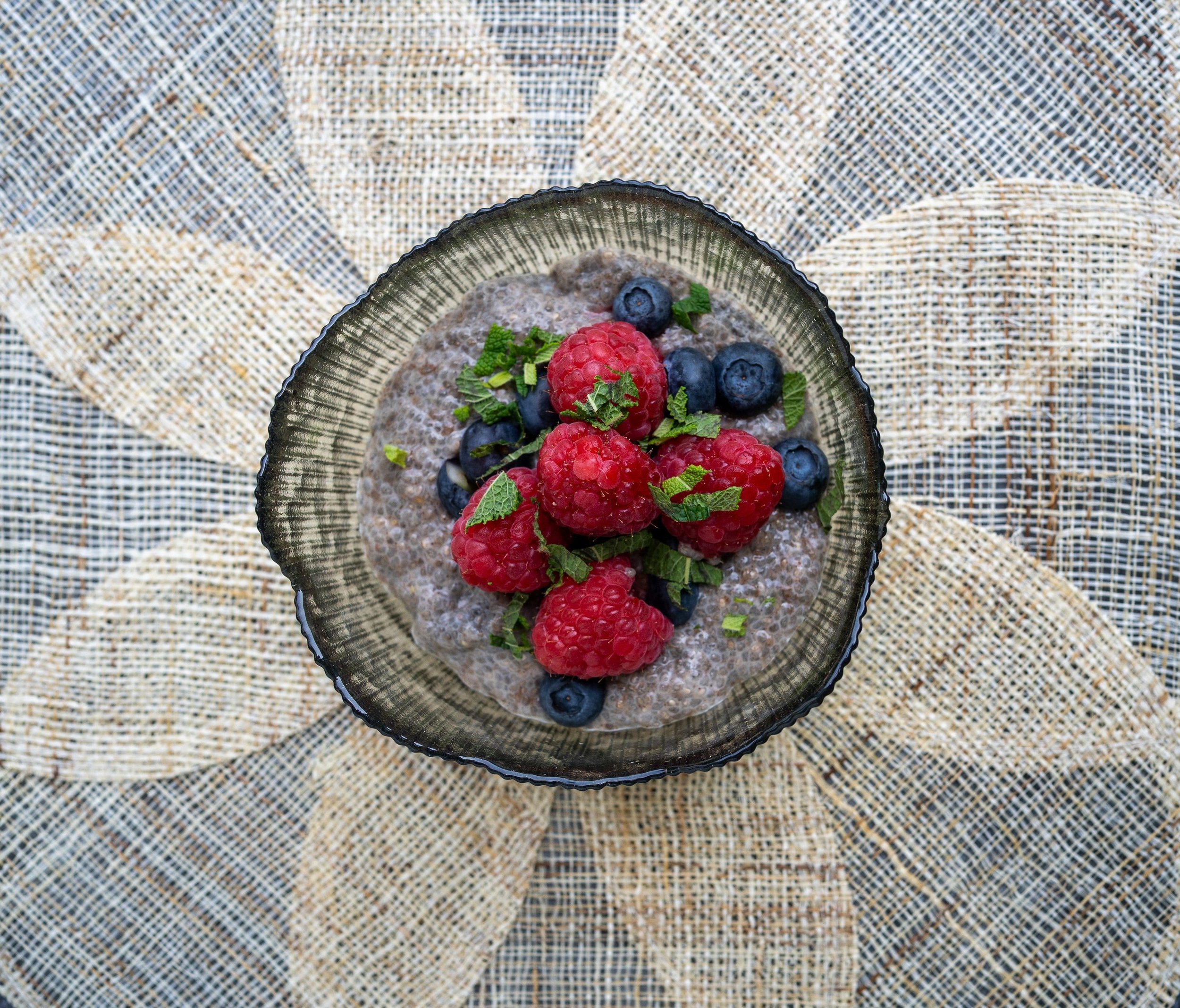 Fibre fuel chia pudding