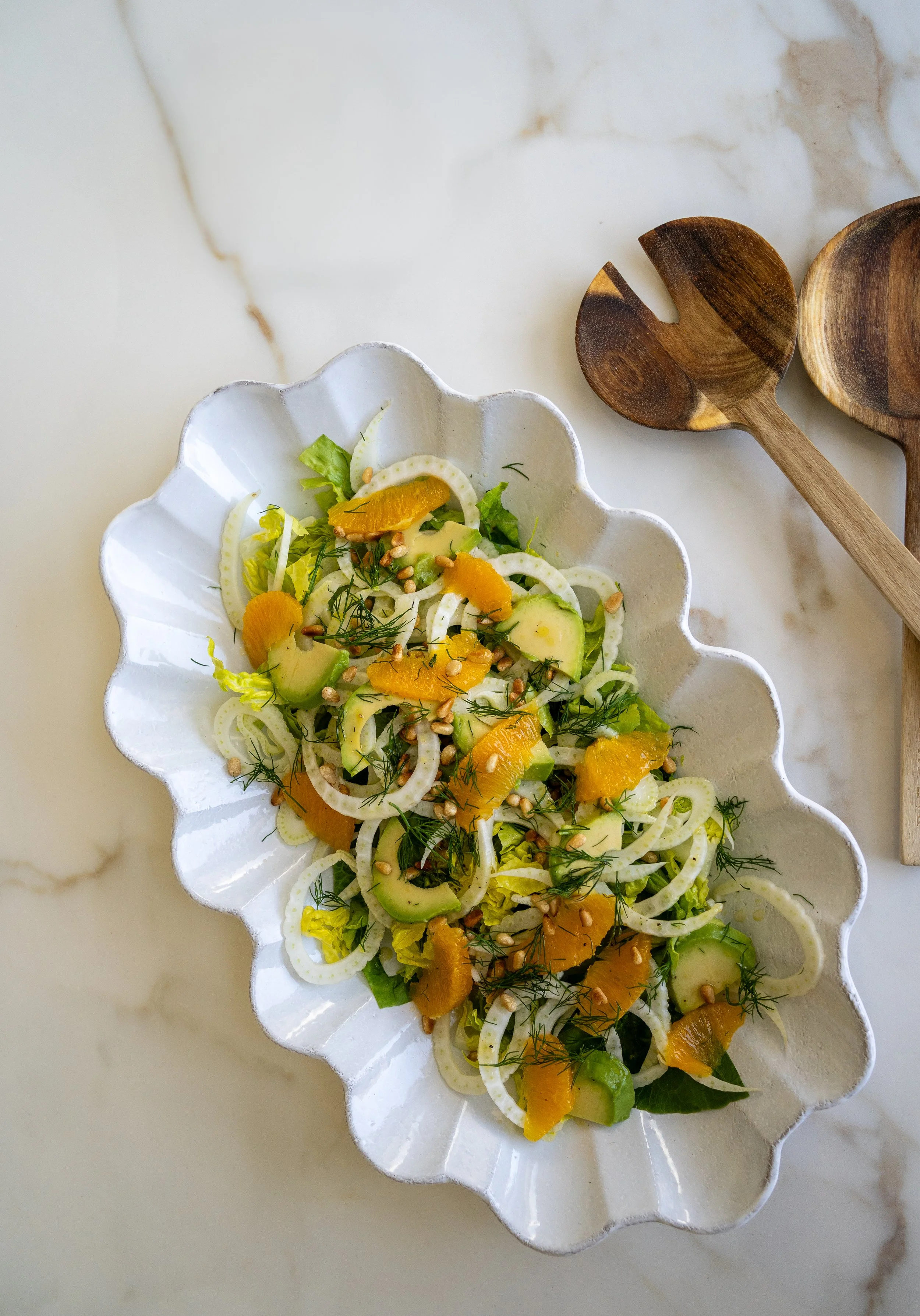 Citrus fennel salad