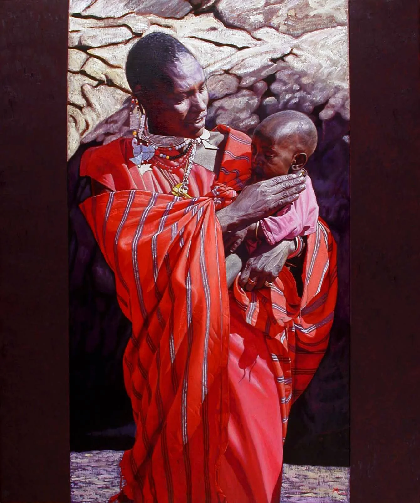 Massai Madonna & Child, oil on canvas JPG.jpg