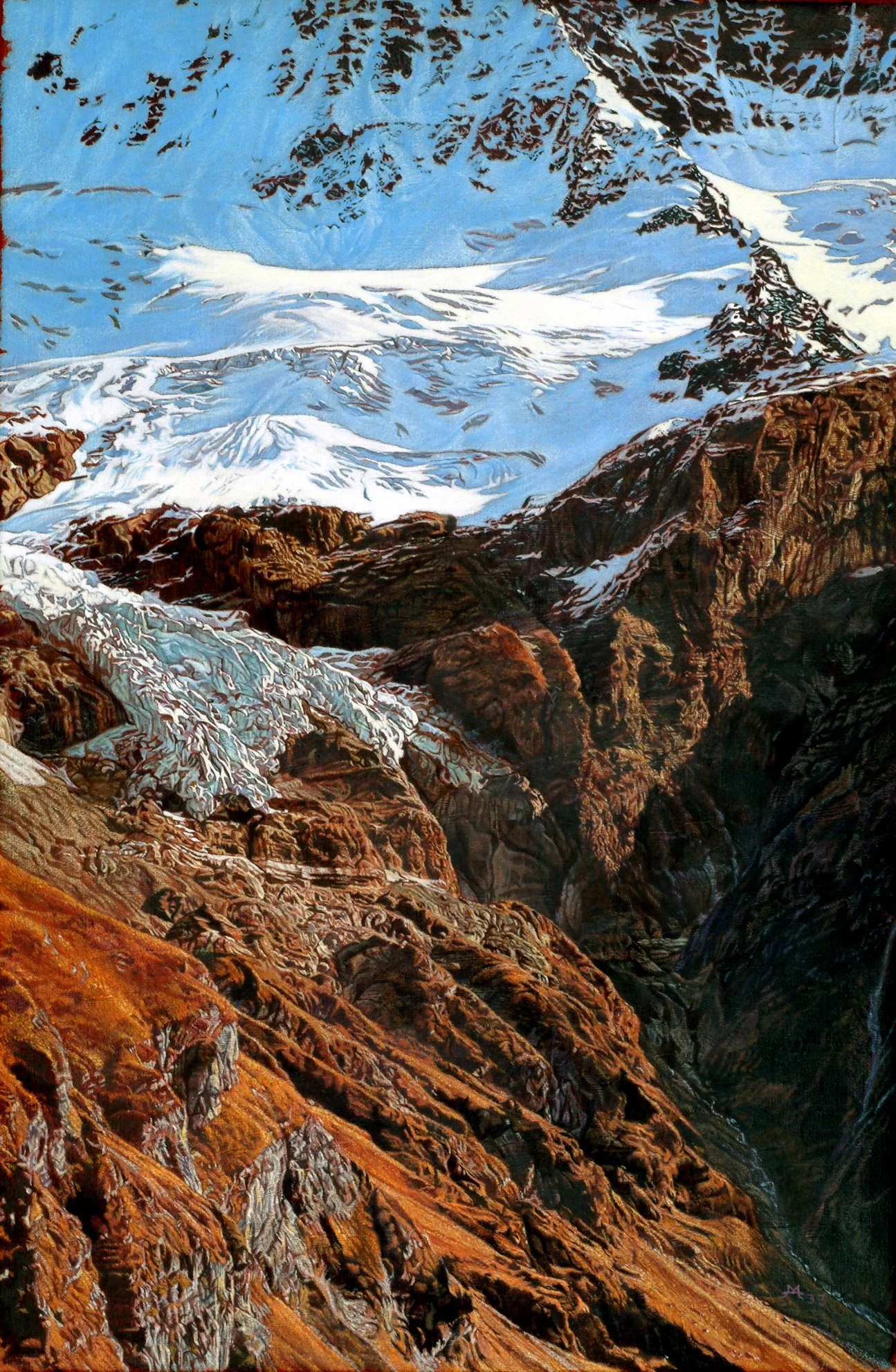 'The Tongue'. The Rottal Gletscher..jpg