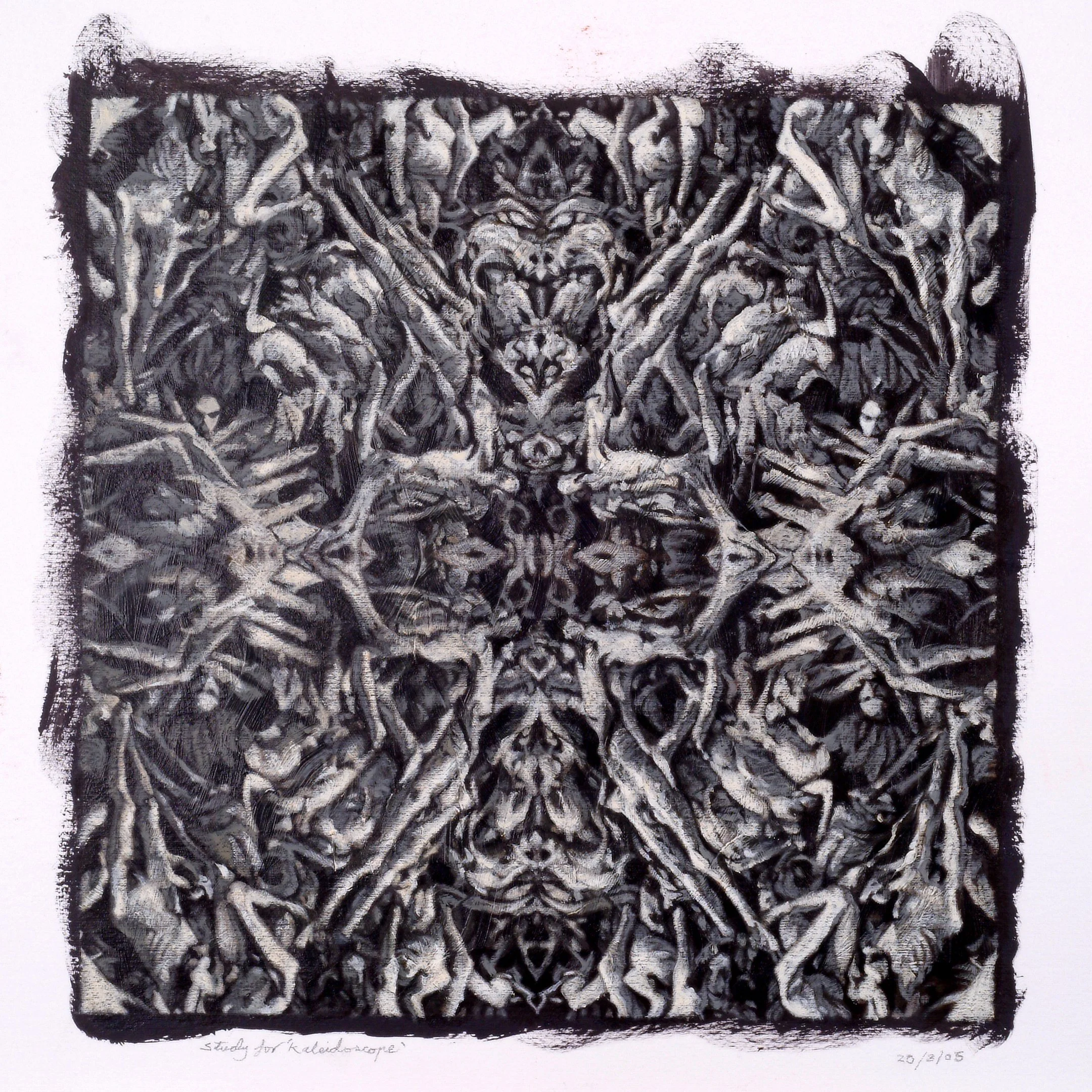 Study on paper for 'Kaleidascope'.jpg