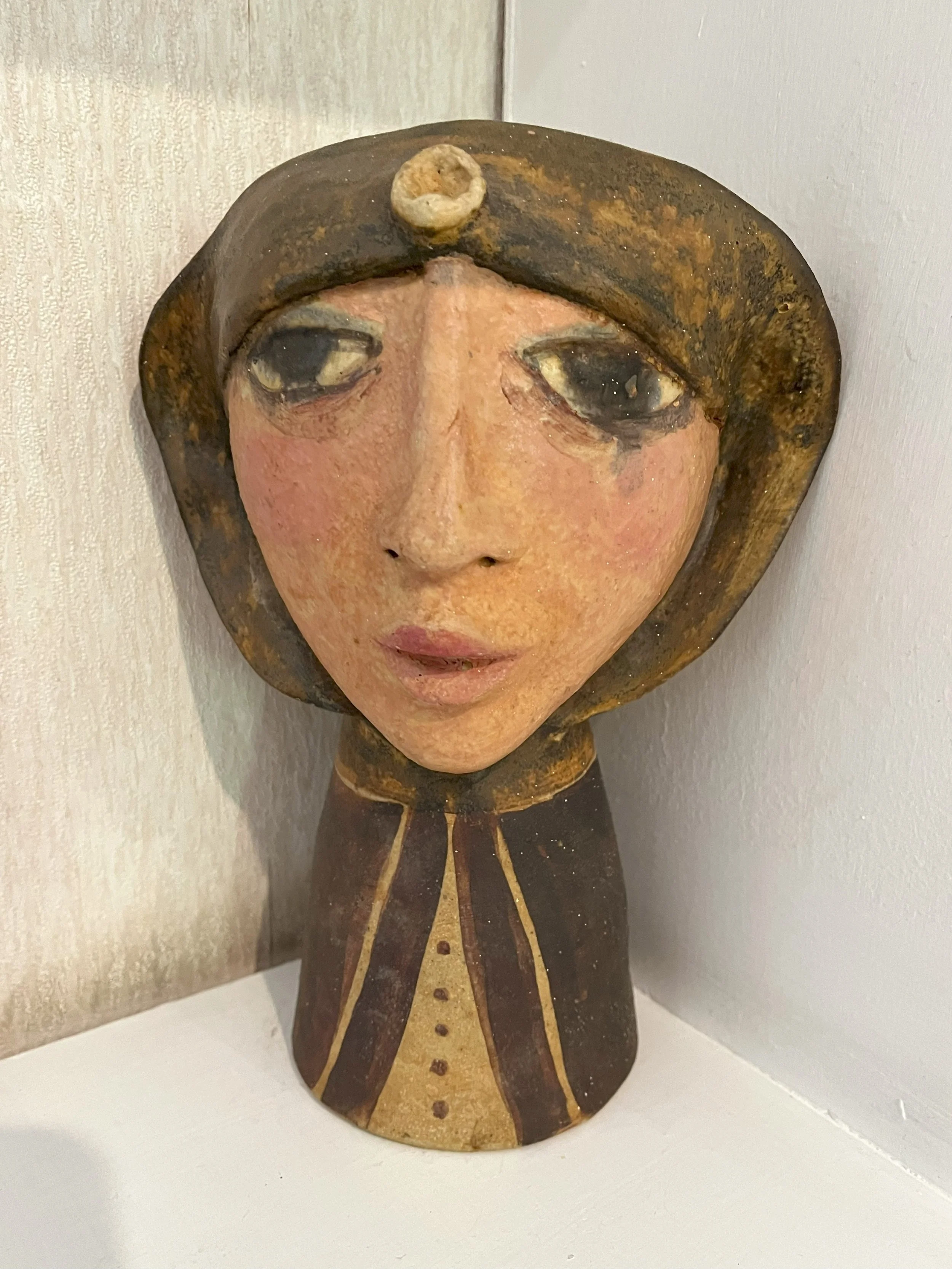 Jo Caddy Vase Head People Pot