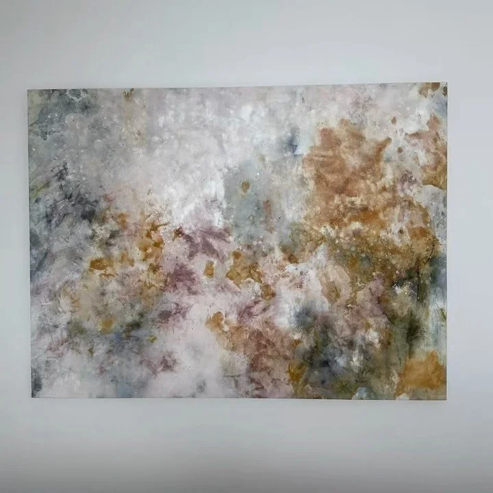 &Uacute;ltimamente os ense&ntilde;o mucho resultados y pocos procesos&hellip;

As&iacute; fue como se cre&oacute; Alquimia, una obra muy especial hecha 100% con pigmentos naturales respetuosos. 

&iquest;D&oacute;nde pondr&iacute;as una obra as&iacut