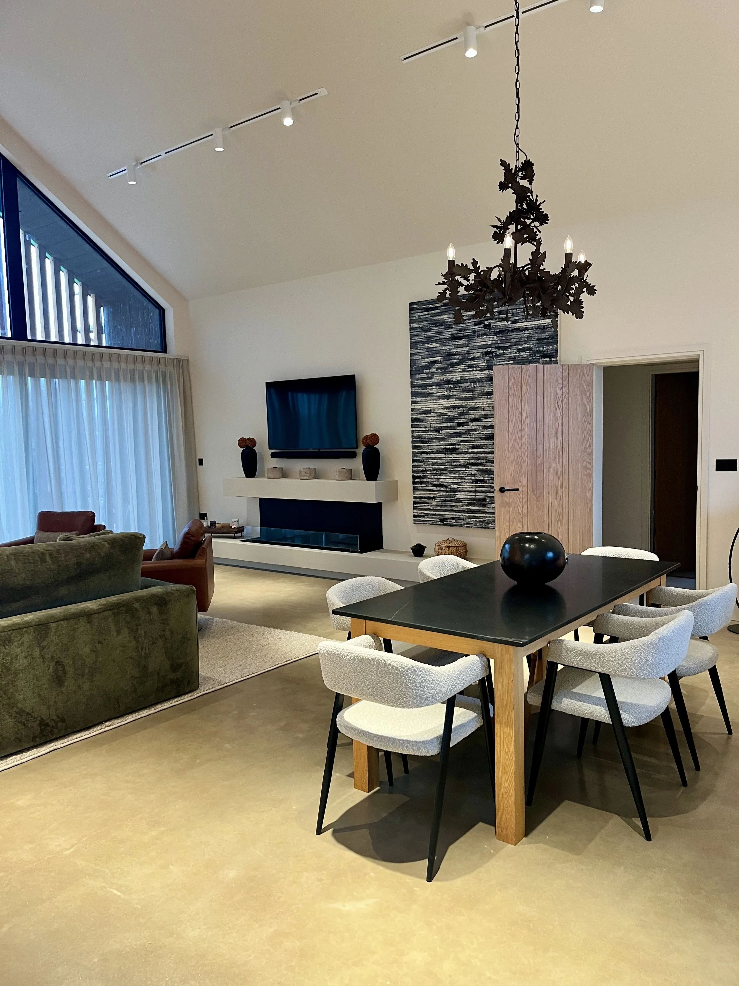 Contemporary Cotswolds New Build - Interior specification &amp; client variations by Birdie &amp; Co