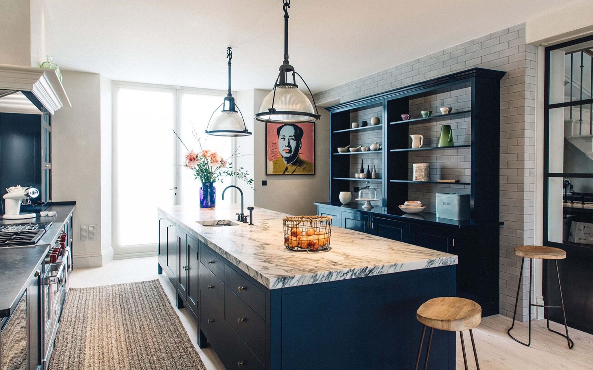 Contemporary kitchen interior design project by Birdie & Co