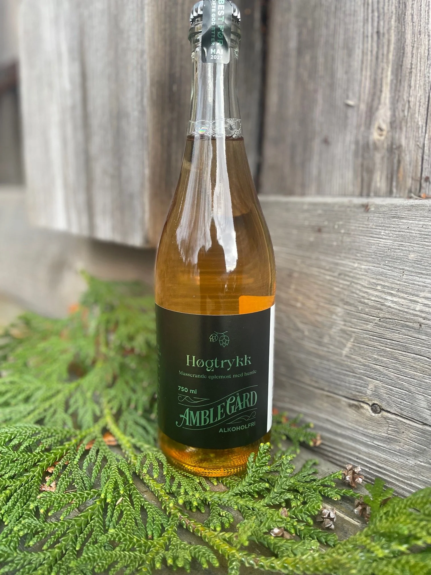 Høgtrykk  med humle