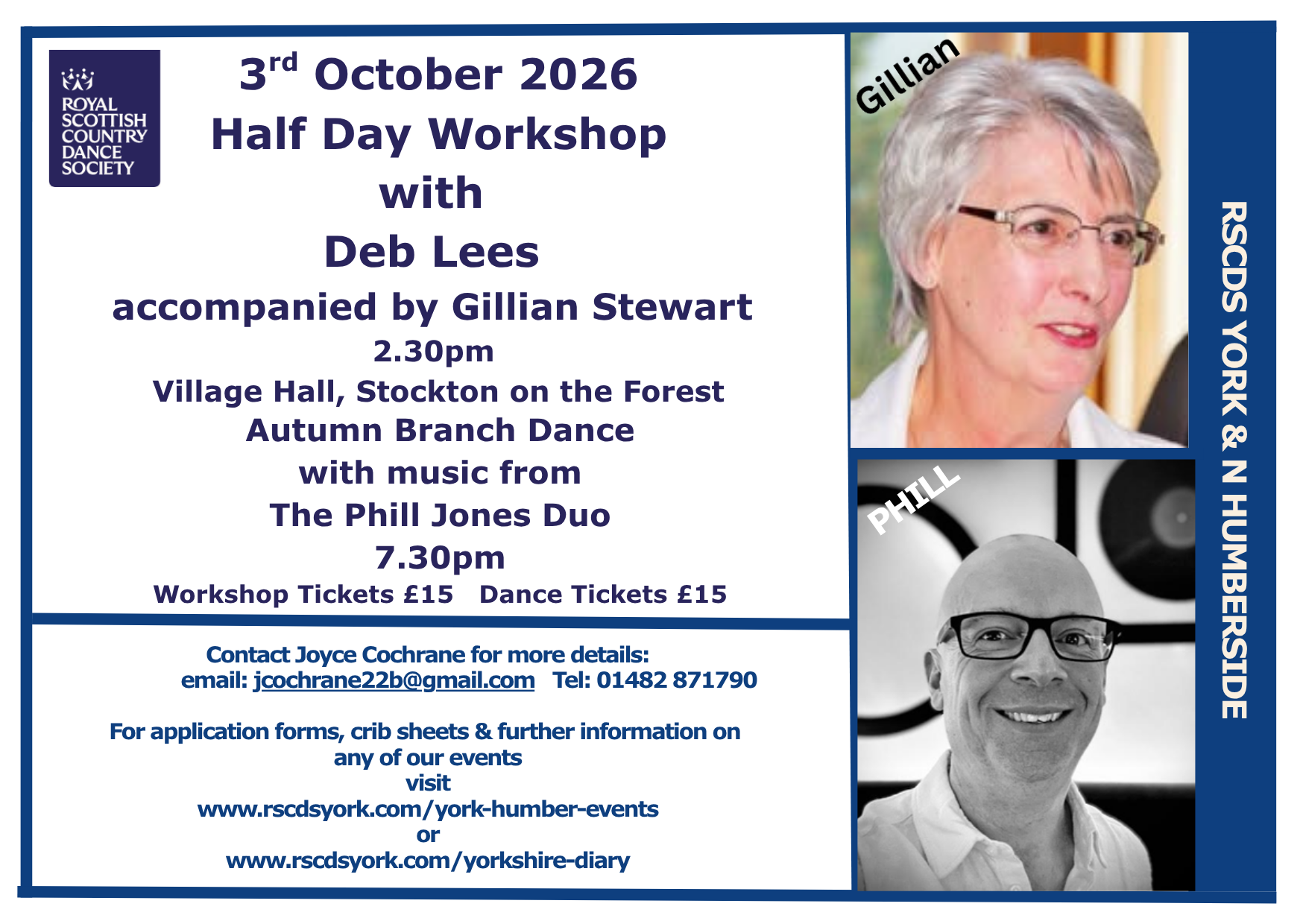 Afternoon Workshop &amp; Dance 2026