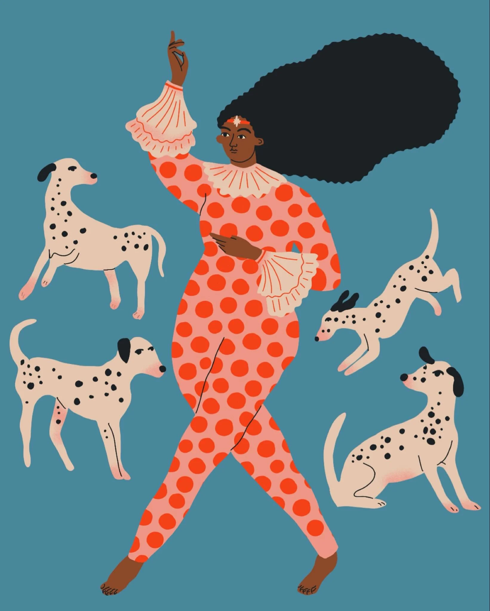 Spots for @peachtober #peachtober25spots #peachtober25