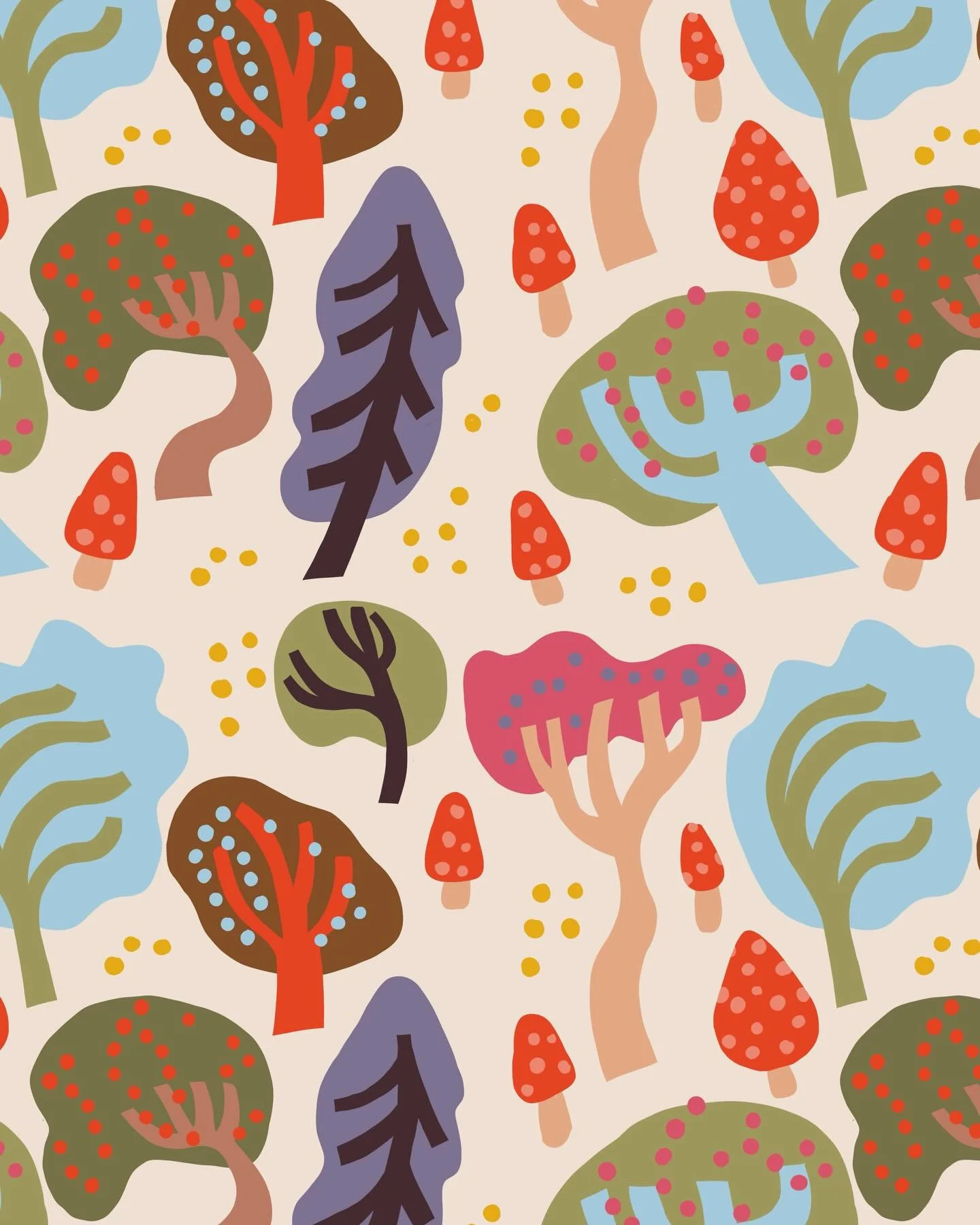 Woodland for @melanie.johnsson #thepatternchallengebymelwinter26 #thepatternchallengebymel