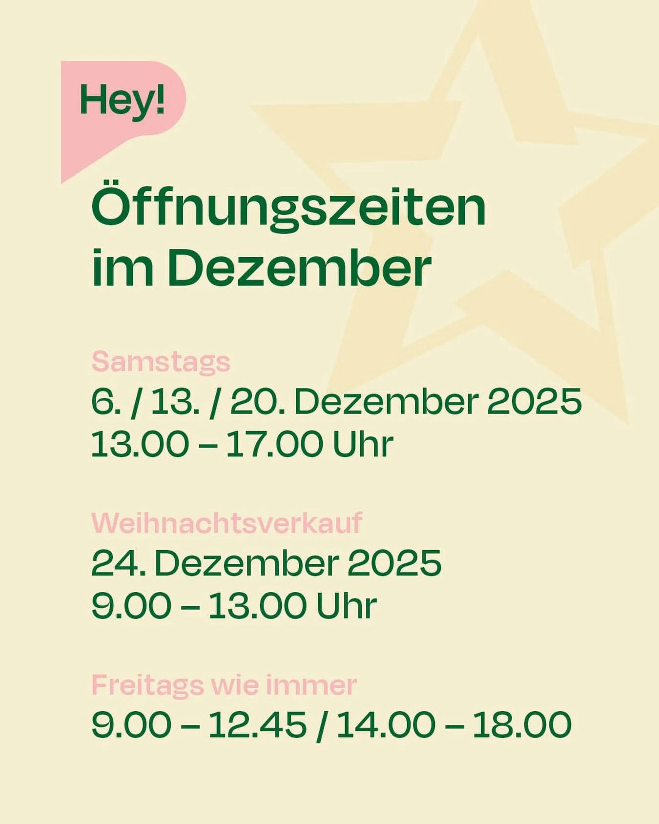 Im Dezember haben wir erweiterte &Ouml;ffnungszeiten, damit ihr in aller Ruhe sch&ouml;ne Weihnachtsgeschenke entdecken k&ouml;nnt.🎄⭐️

#geschenke #weihnachten #blickwerk #oberuzwil #holz #laden #geschenkidee #inspiration #schauwerk