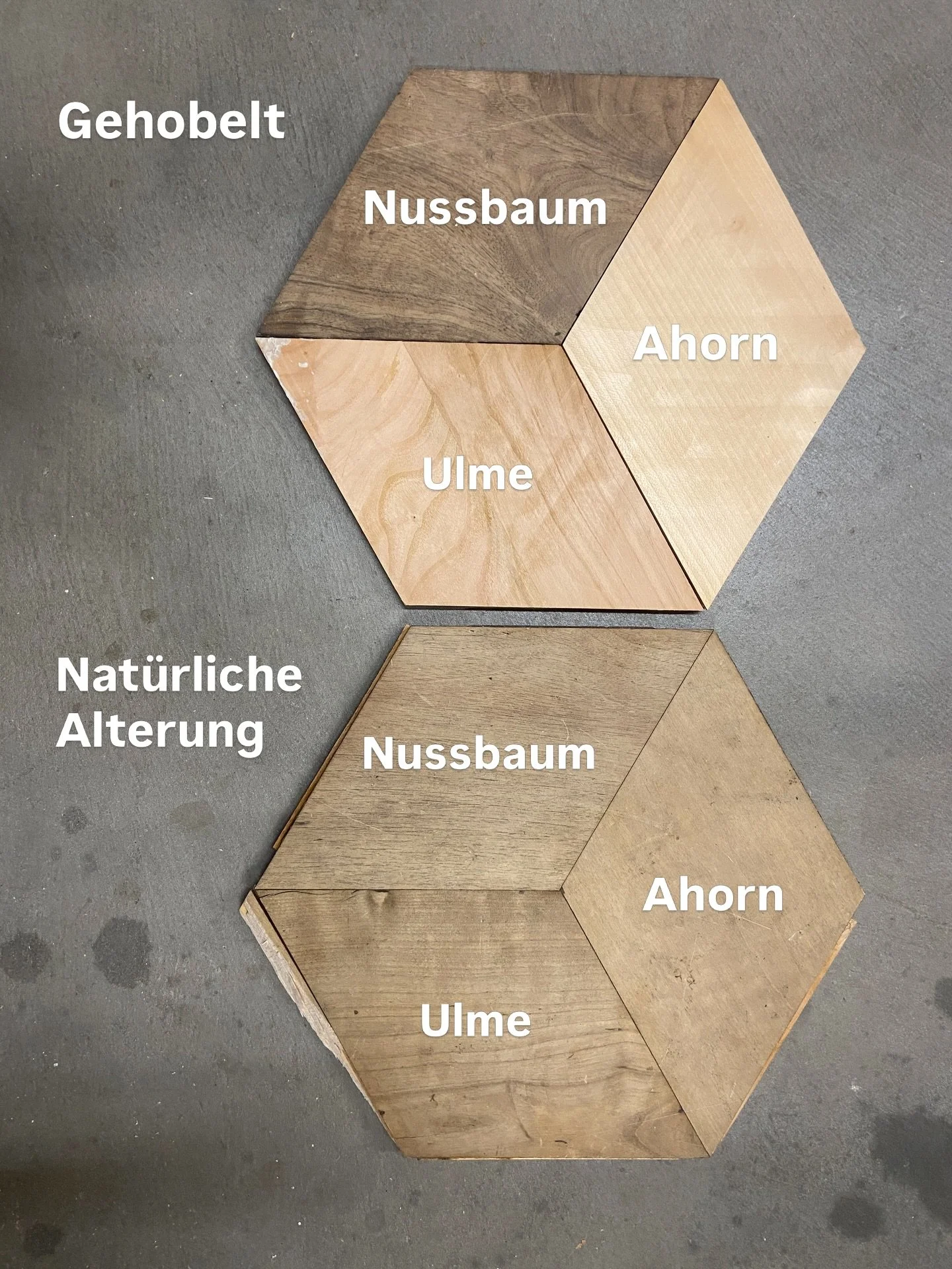 Wahre Sch&auml;tze, verborgen in einem alten Kassettenparkett!✨ Frisch aufgearbeitet sind nun auch die einzelnen Holzarten wieder erkennbar ;)🙈 

#holz #parkett #kassettenparkett #refresh #ausaltmachneu