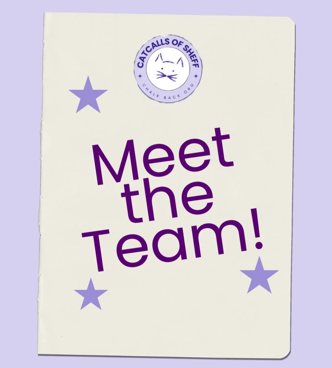 Learn a little more about the team! 💜

#catcallsofsheffield