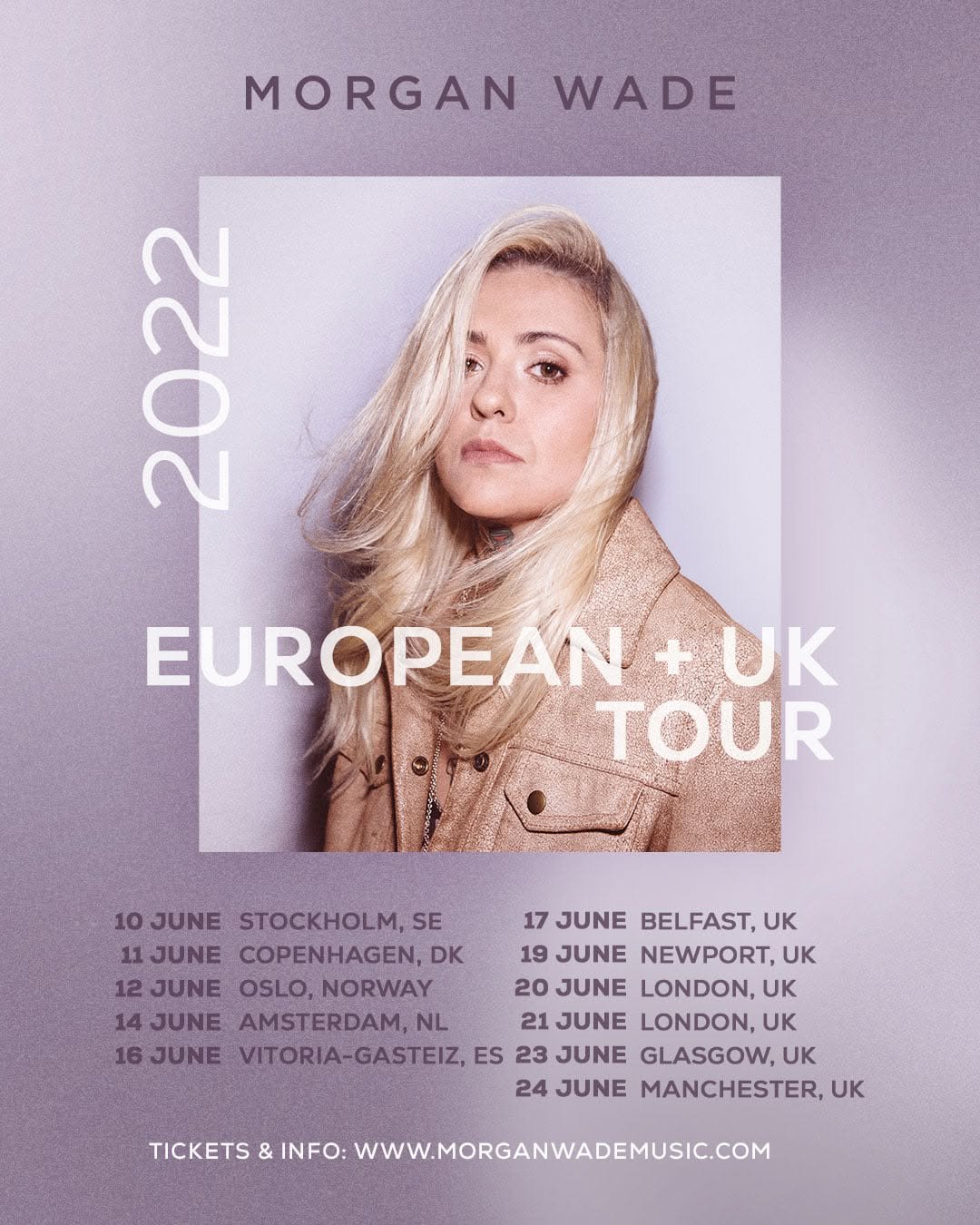 European & UK Tour (2022)