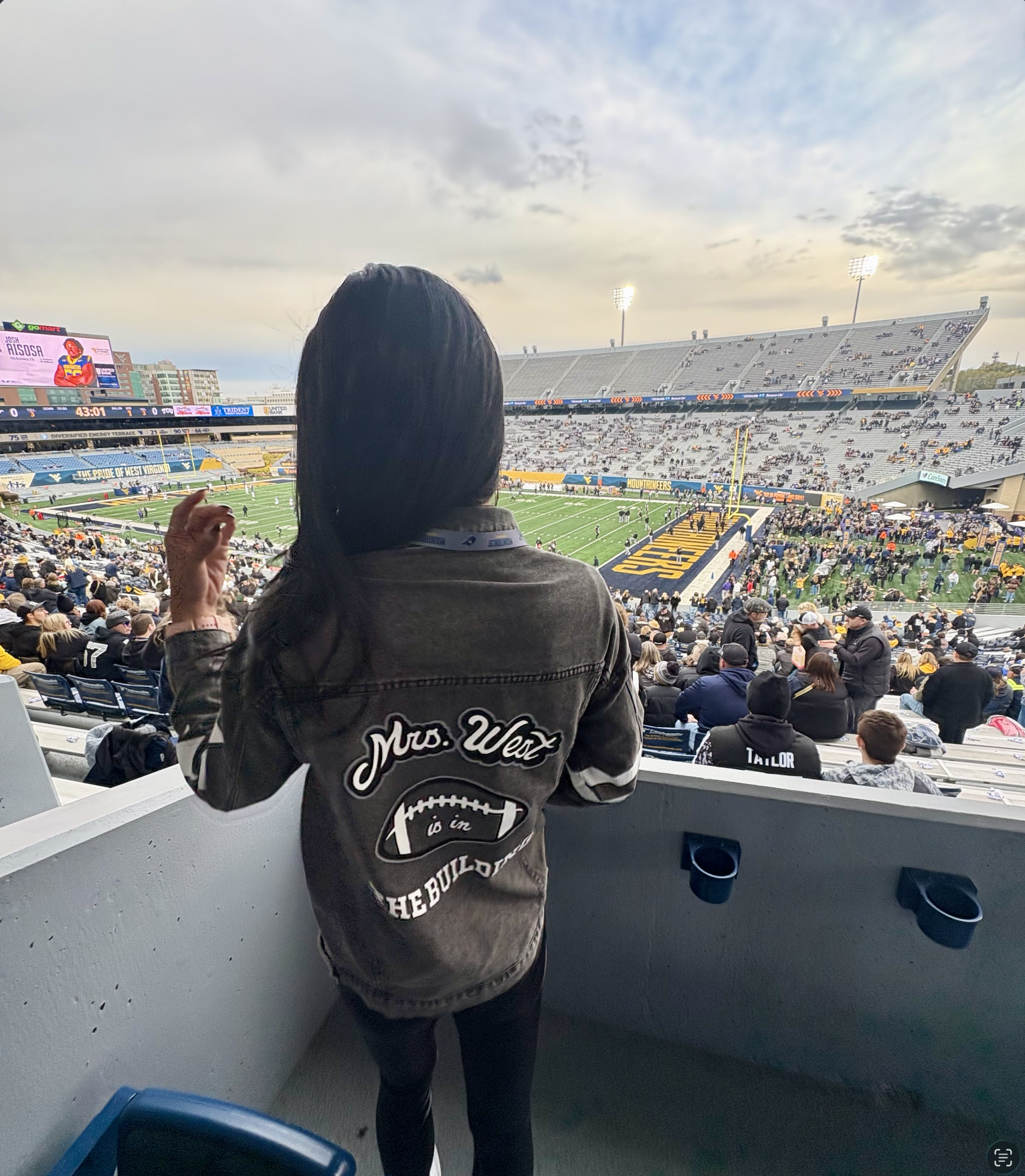 "Mrs. West is in the Building" Football