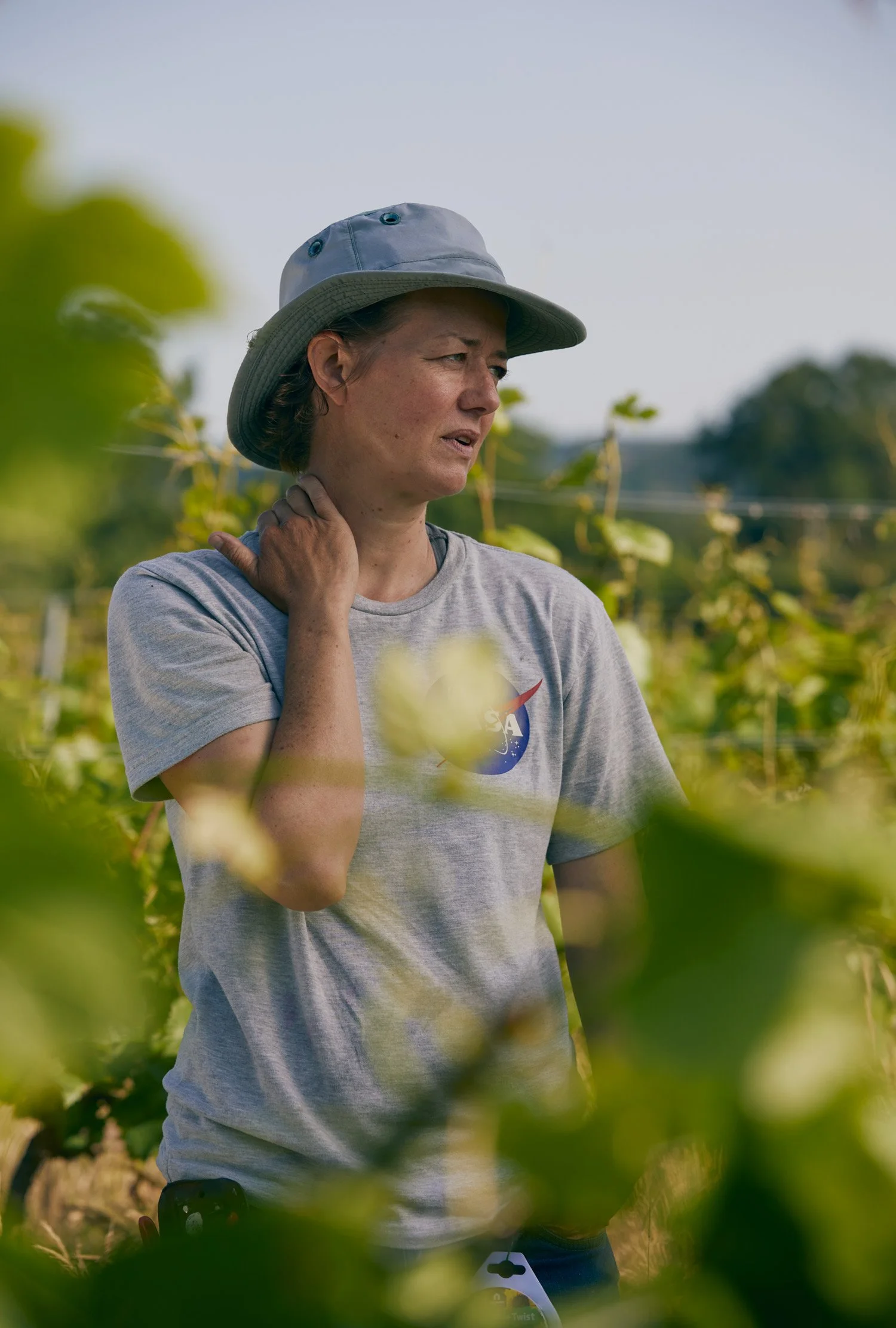 women behind the wine
