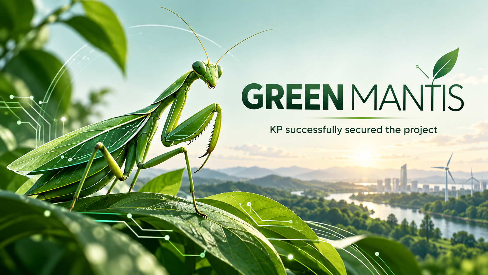 K.P. INNOSERV awarded EU GreenMantis funding for SmartBio