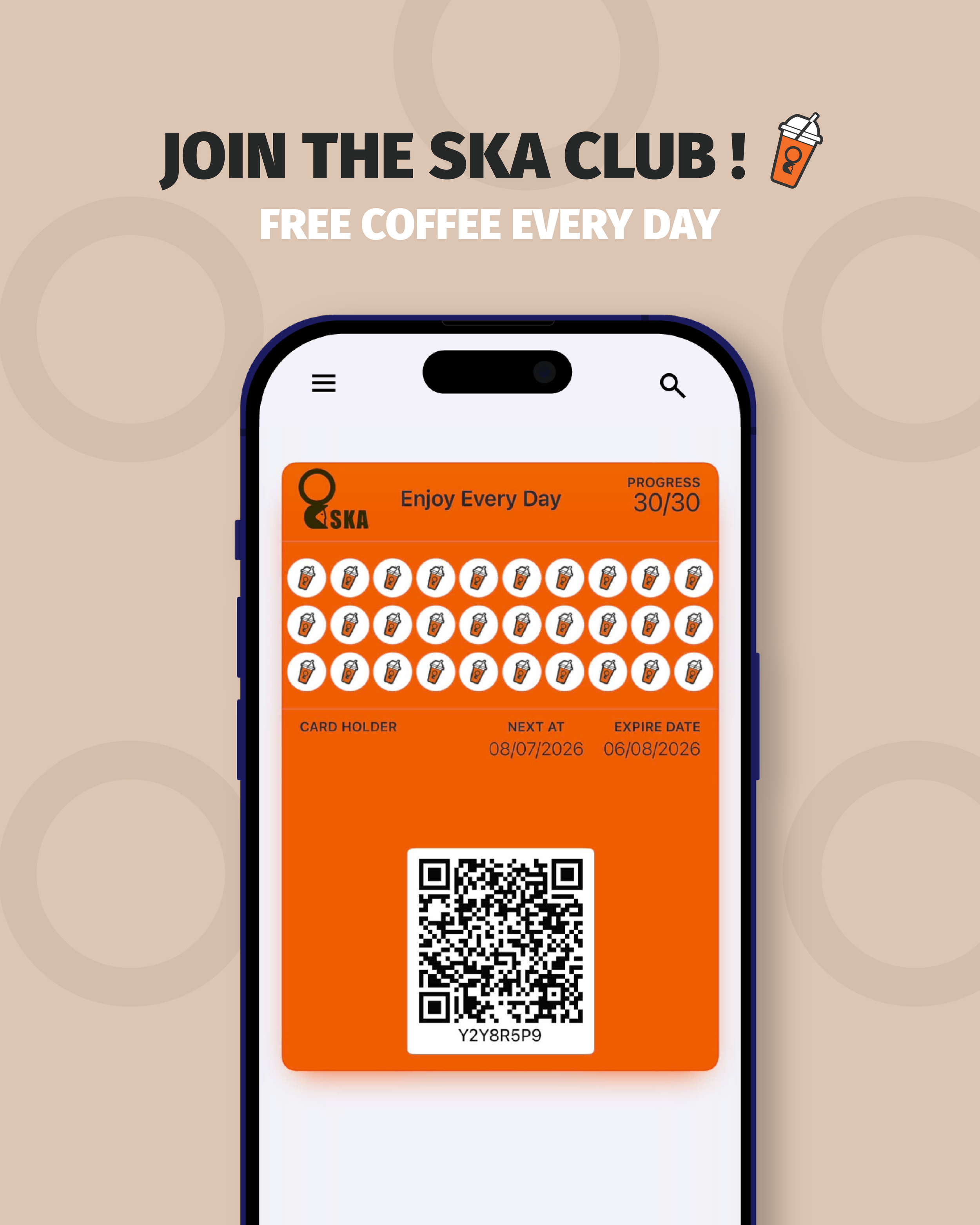 Your Daily Routine, Upgraded: Get the SKA Subscription Card 🧊☕