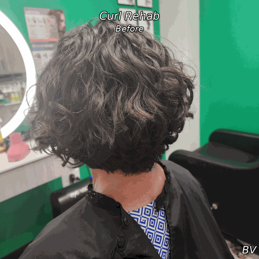 Before, During, After Short hair transformation