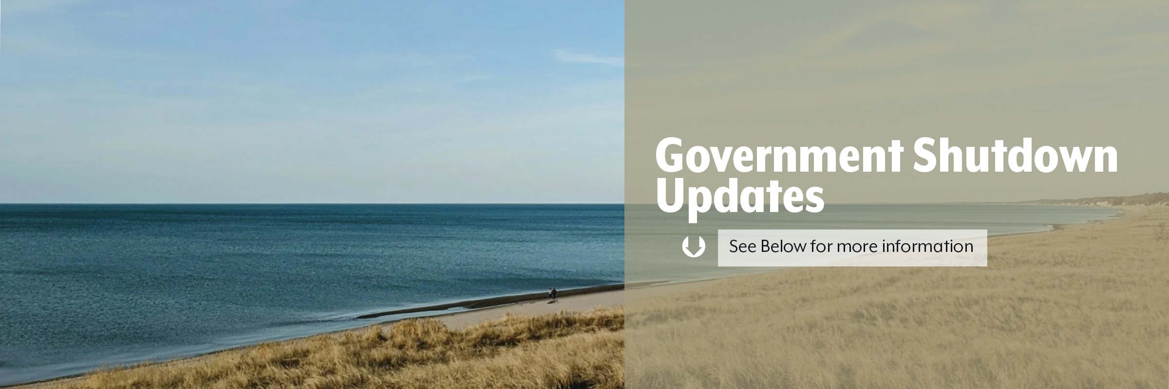 Updates about the government shutdown in the park